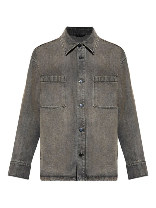 Fendi Men Jacket Marble Overdye