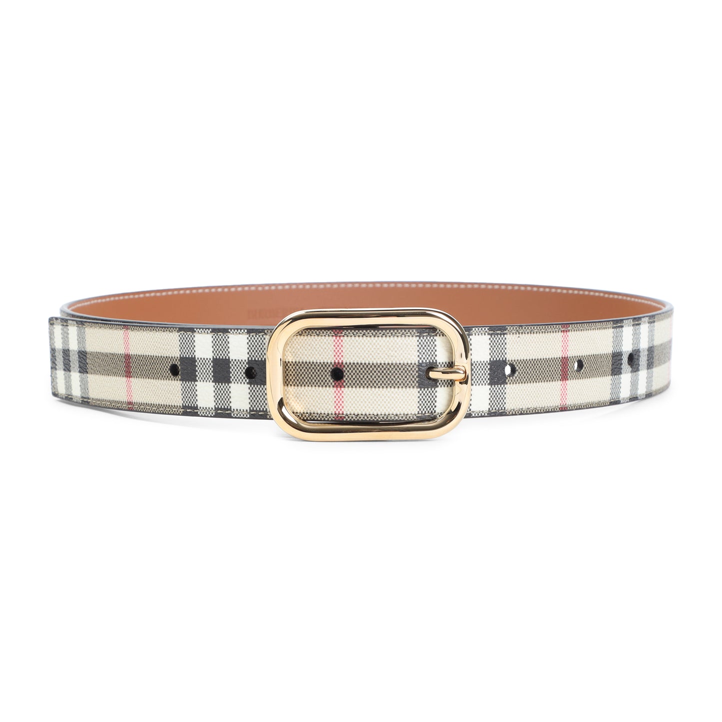 Burberry Check Belt Women BURBERRY