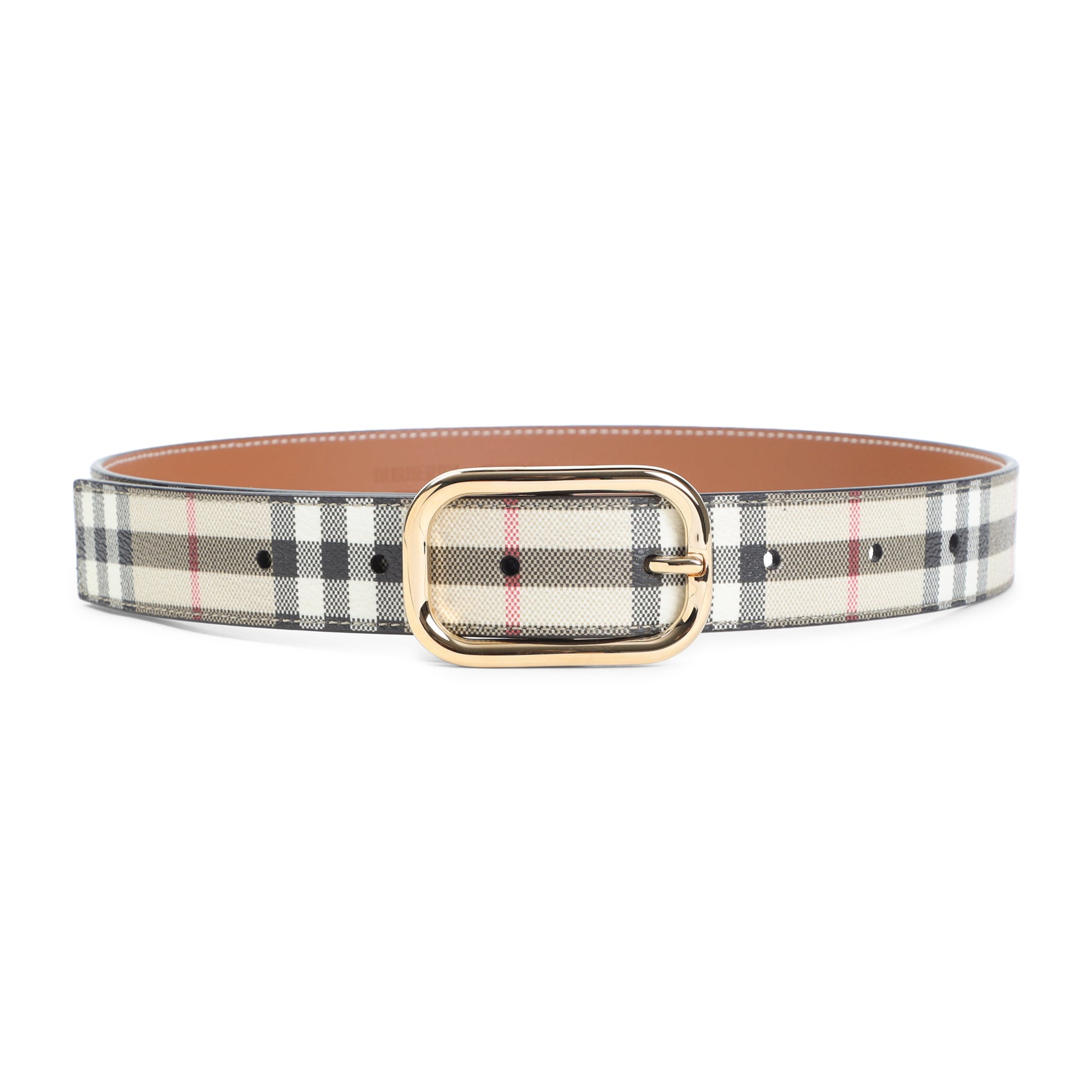 Burberry Check Belt Women BURBERRY