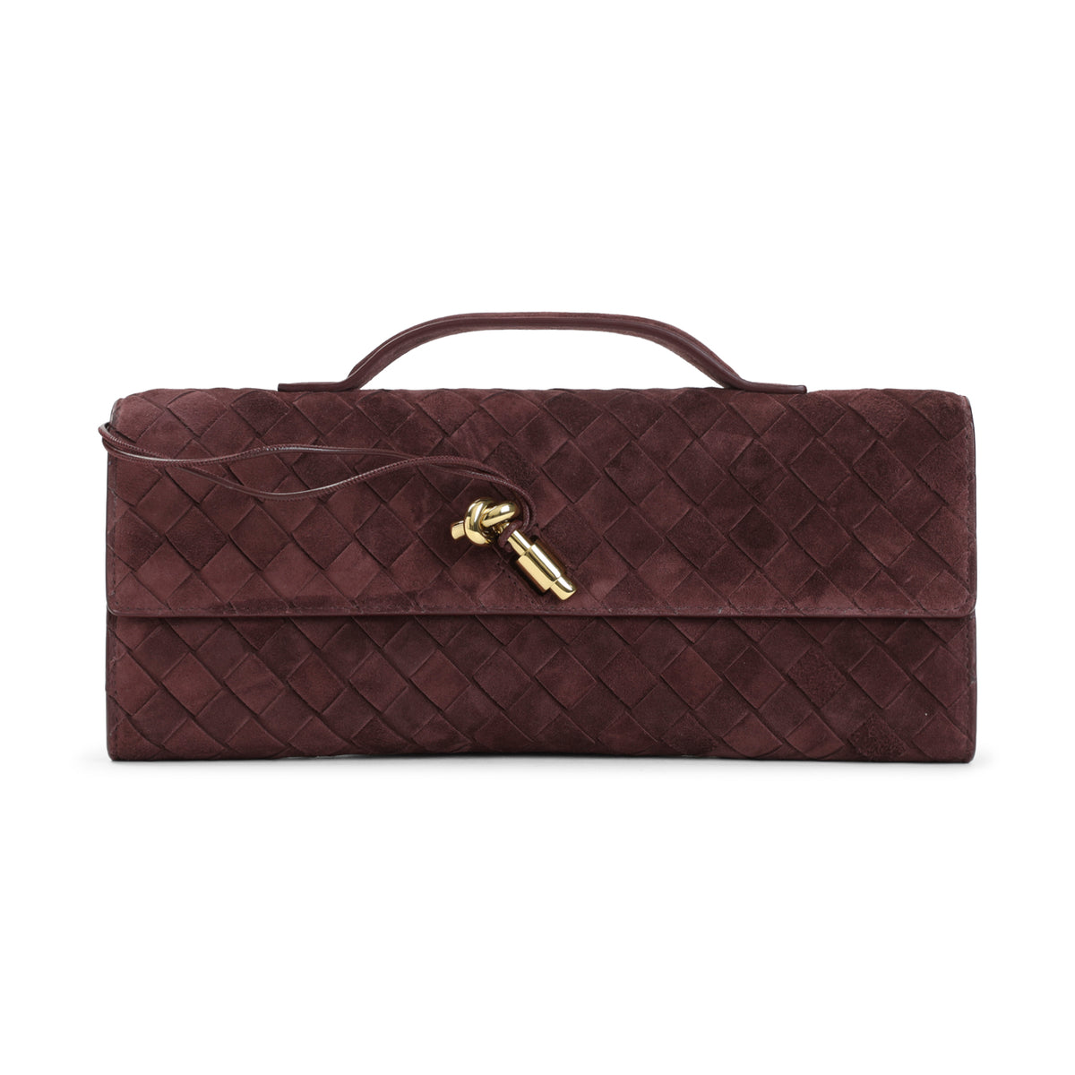 Bottega Veneta Andiamo Suede Clutch Women BOTTEGA VENETA