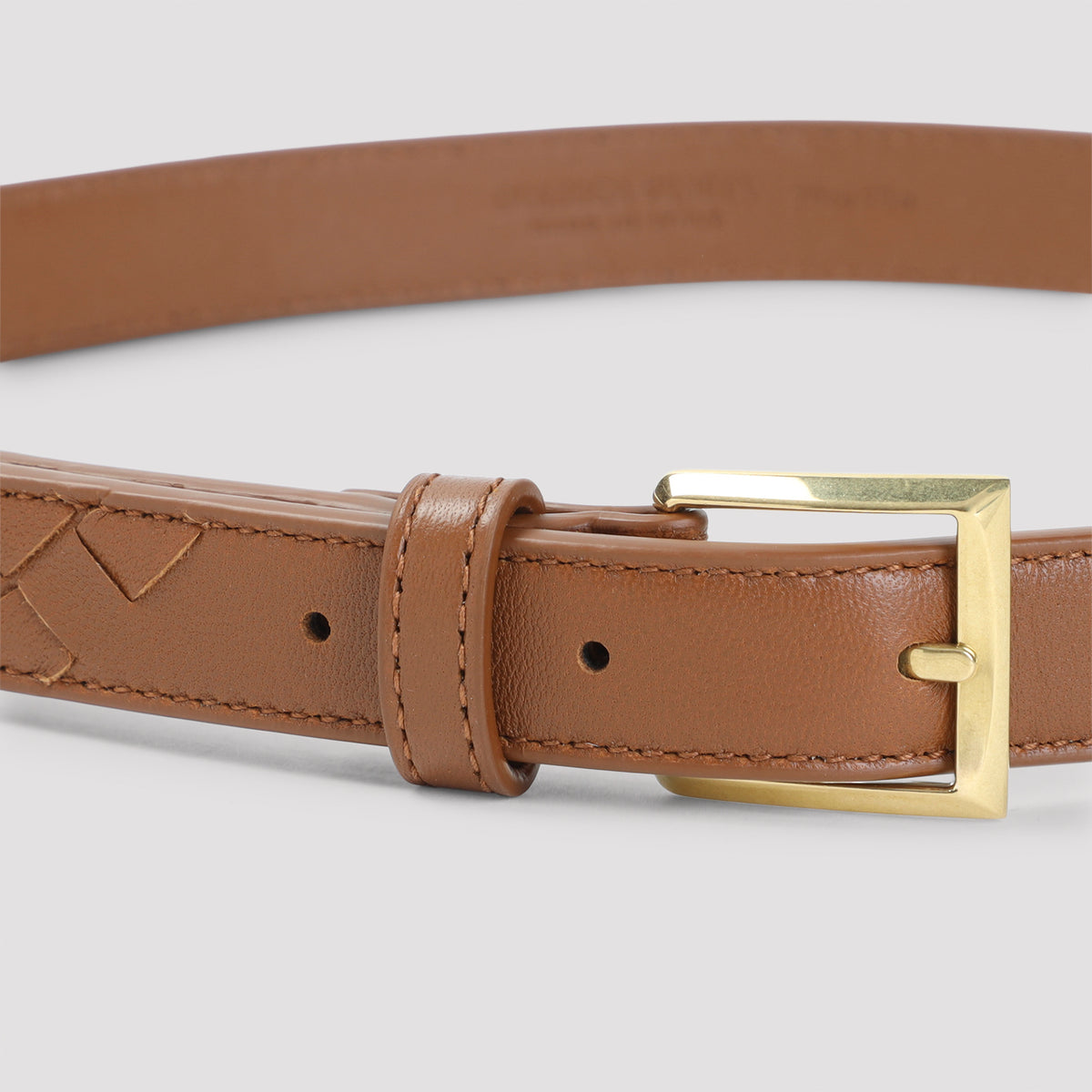 Bottega Veneta Leather Belt Women BOTTEGA VENETA