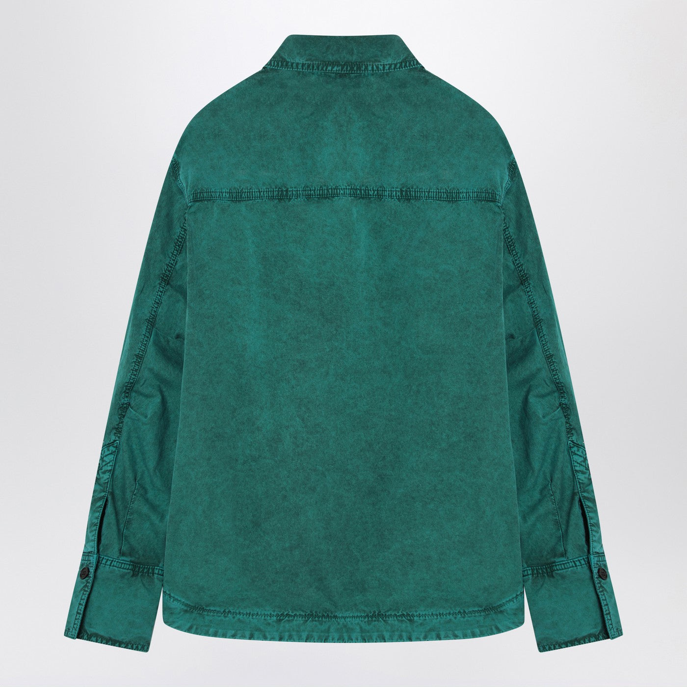The Attico Green Cotton Shirt Women THE ATTICO