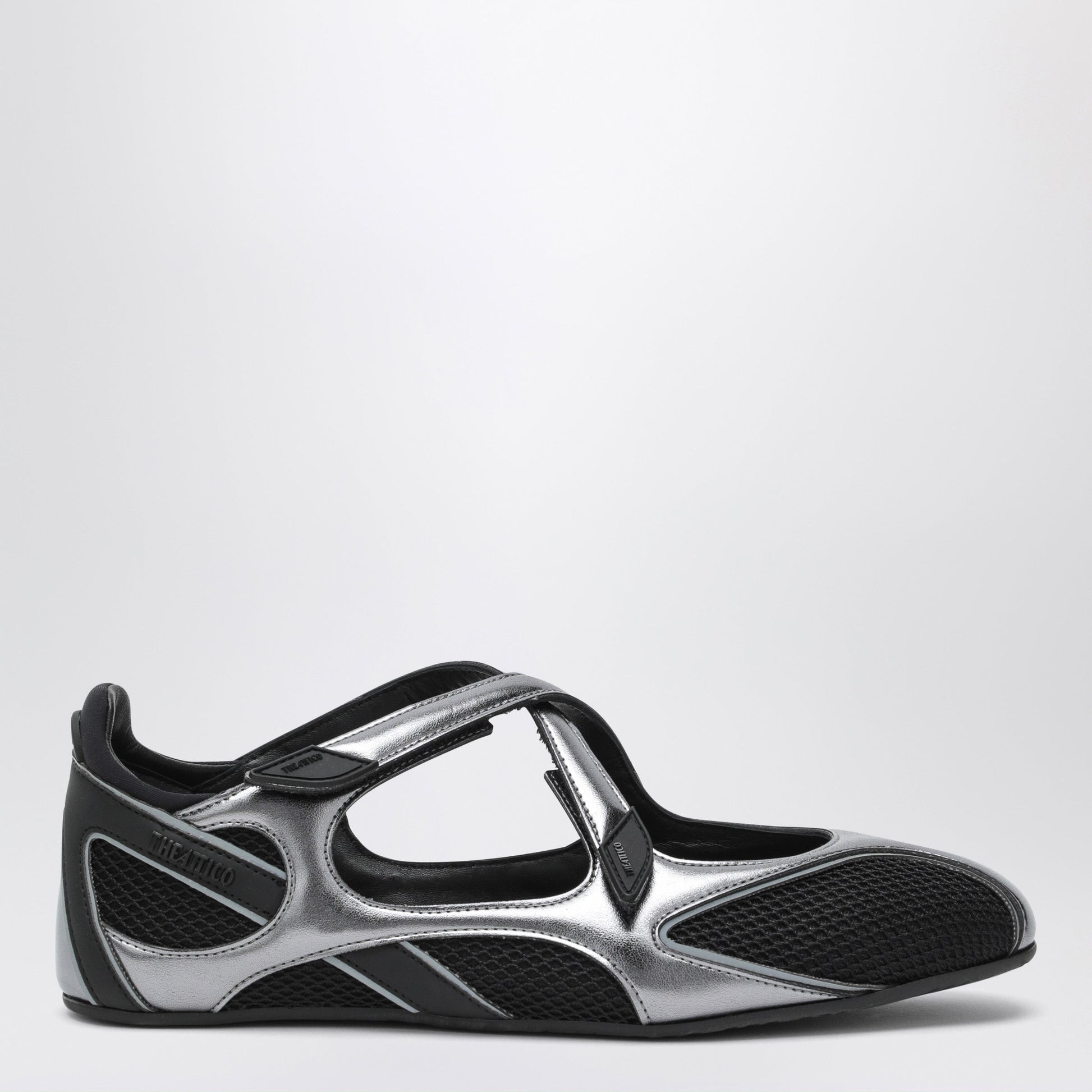 The Attico Ballerina Flat Floor 01 Black Women THE ATTICO