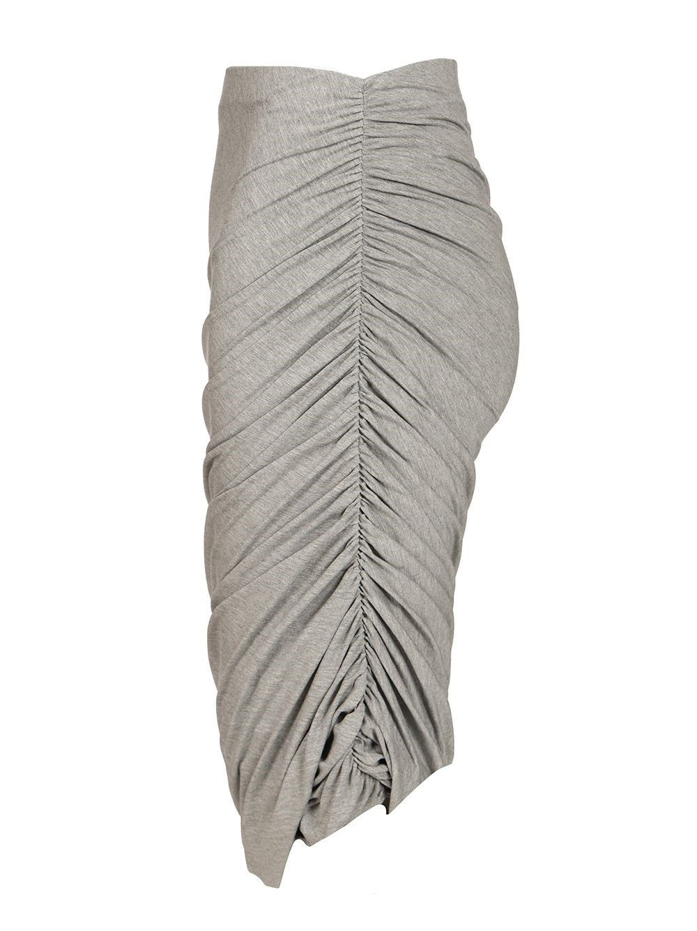 The Attico Women Gathered Midi Skirt THE ATTICO