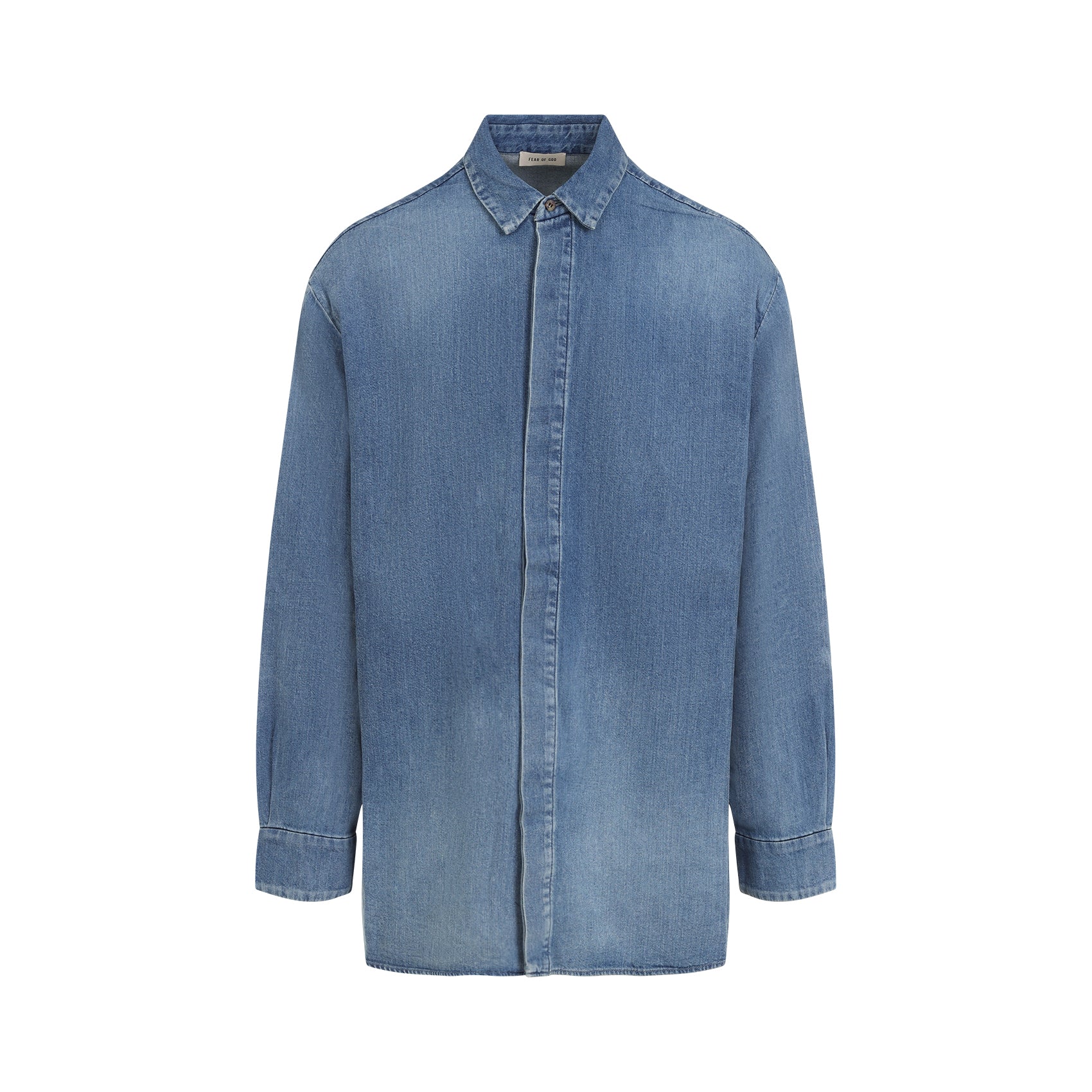 Fear Of God Denim Shirt Men FEAR OF GOD