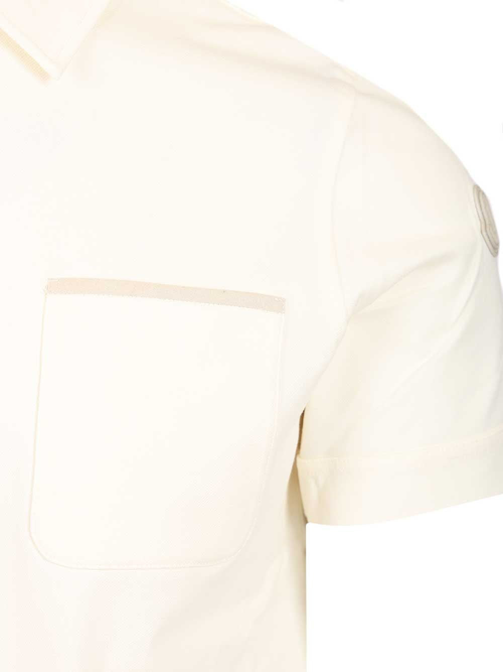 Moncler Men Cotton Pique Polo Shirt MONCLER