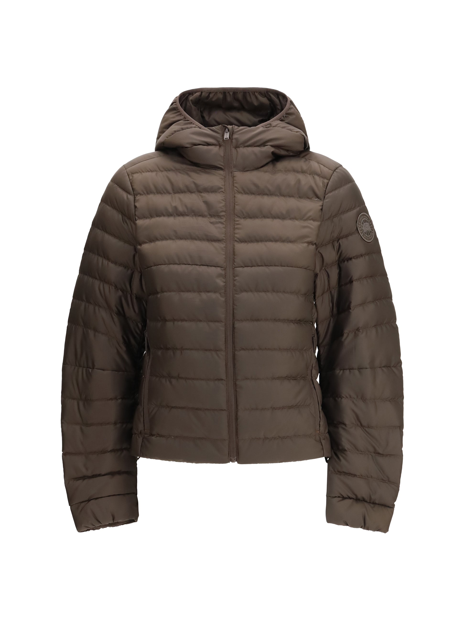 Canada Goose Women Aethera Tonal Label Hooded Jacket CANADA GOOSE
