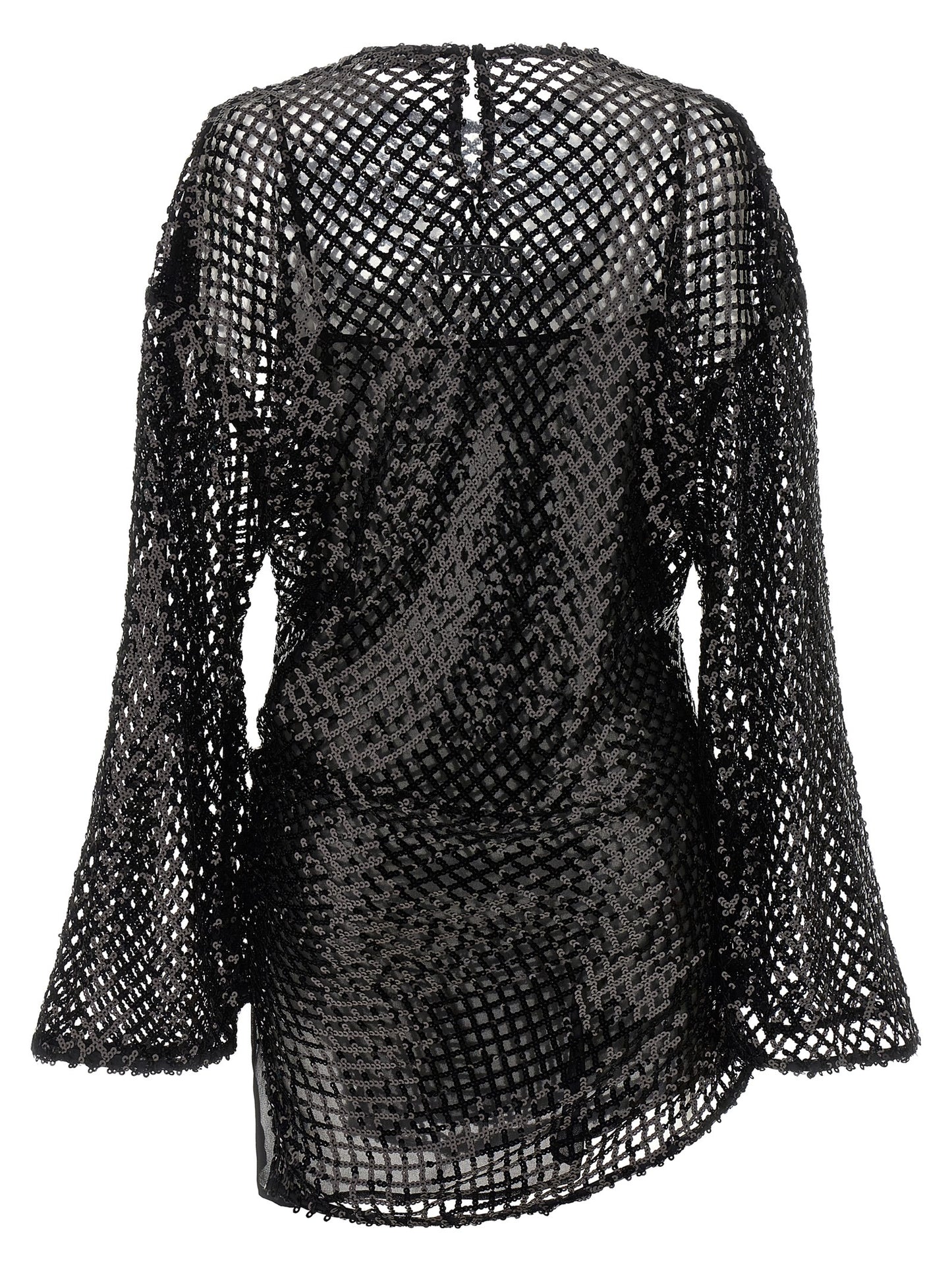The Attico Women Sequin Mesh Dress THE ATTICO