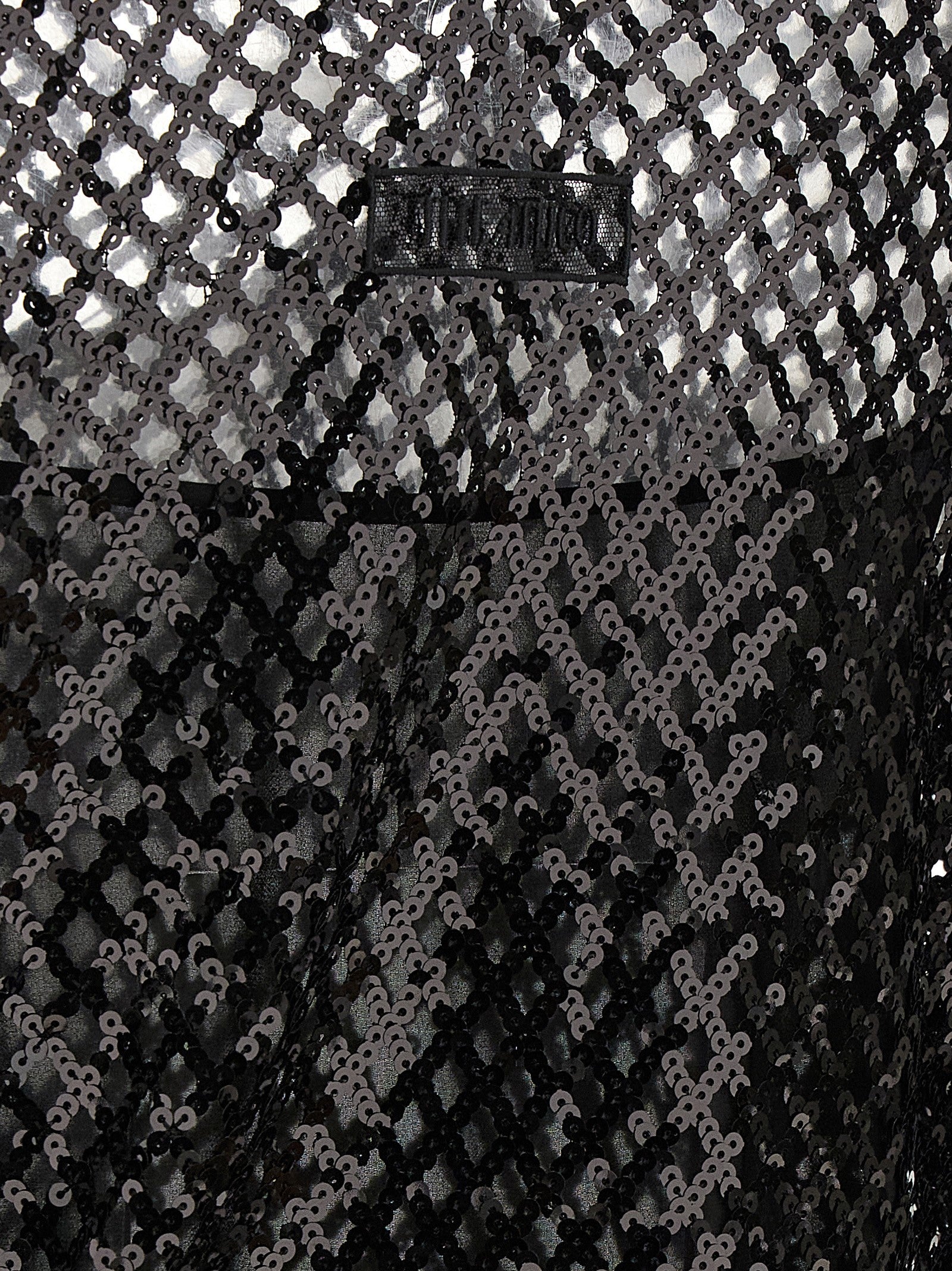 The Attico Women Sequin Mesh Dress THE ATTICO