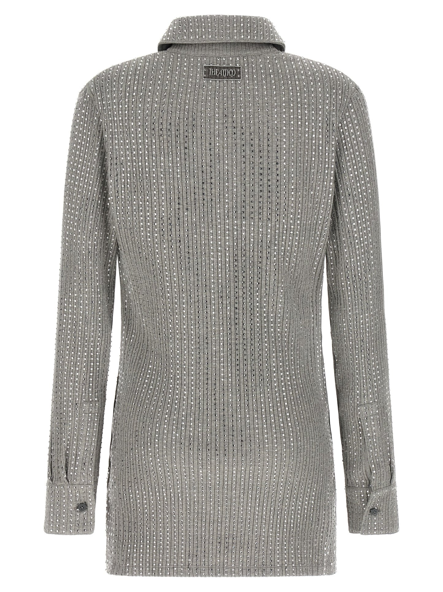 The Attico Women Rhinestone Dress THE ATTICO