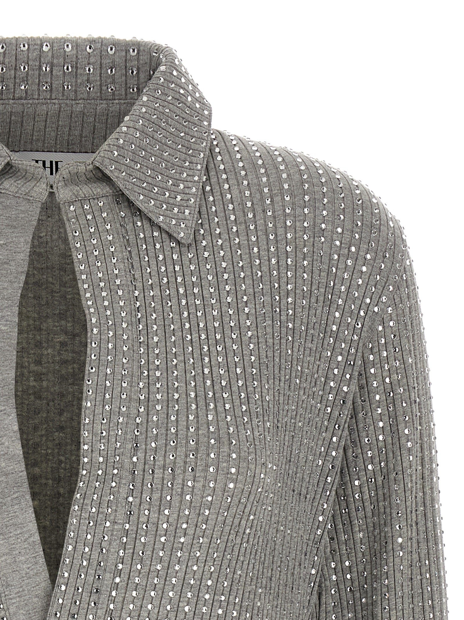 The Attico Women Rhinestone Dress THE ATTICO