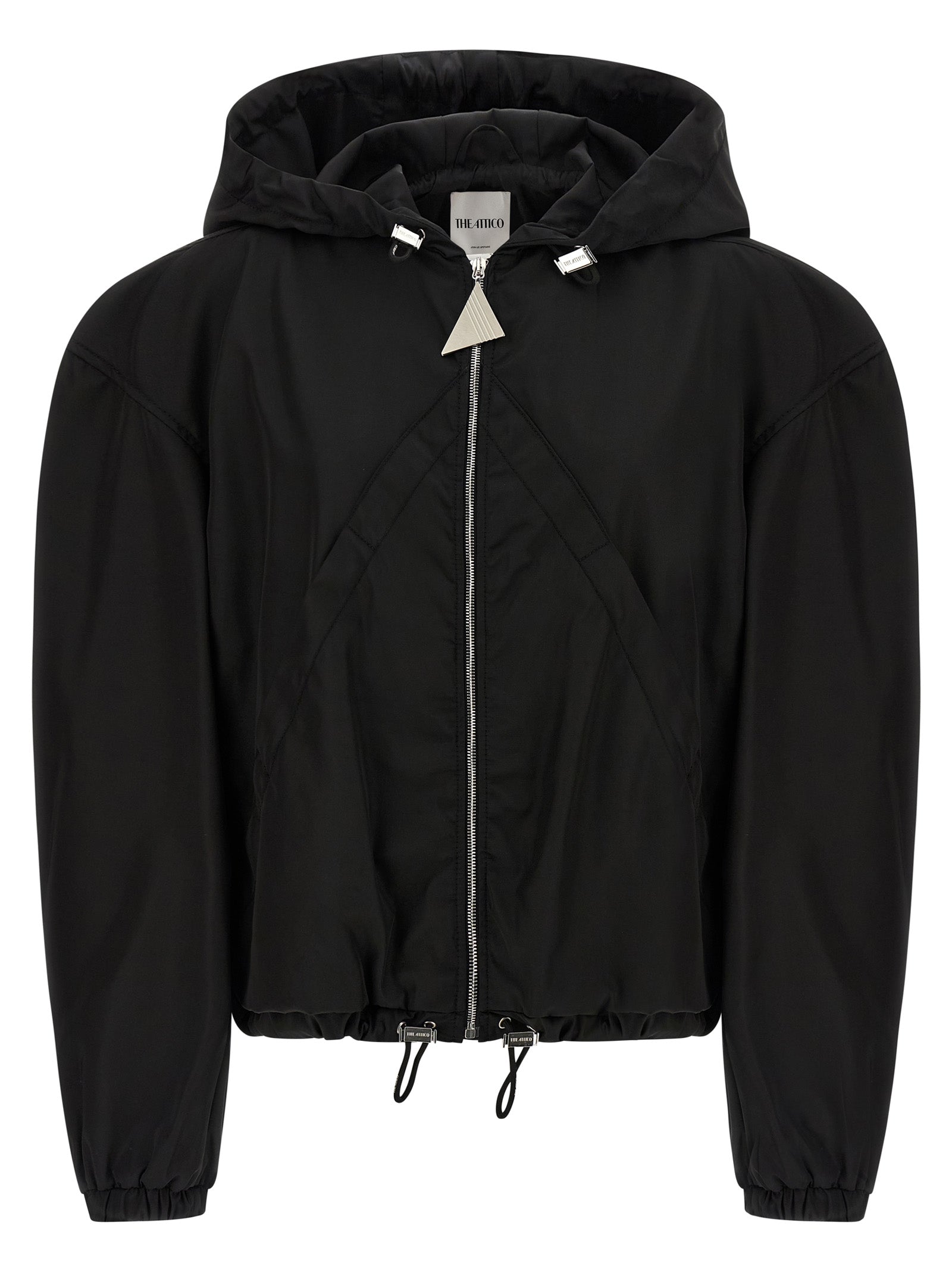 The Attico Women Maxi Hood Bomber Jacket THE ATTICO