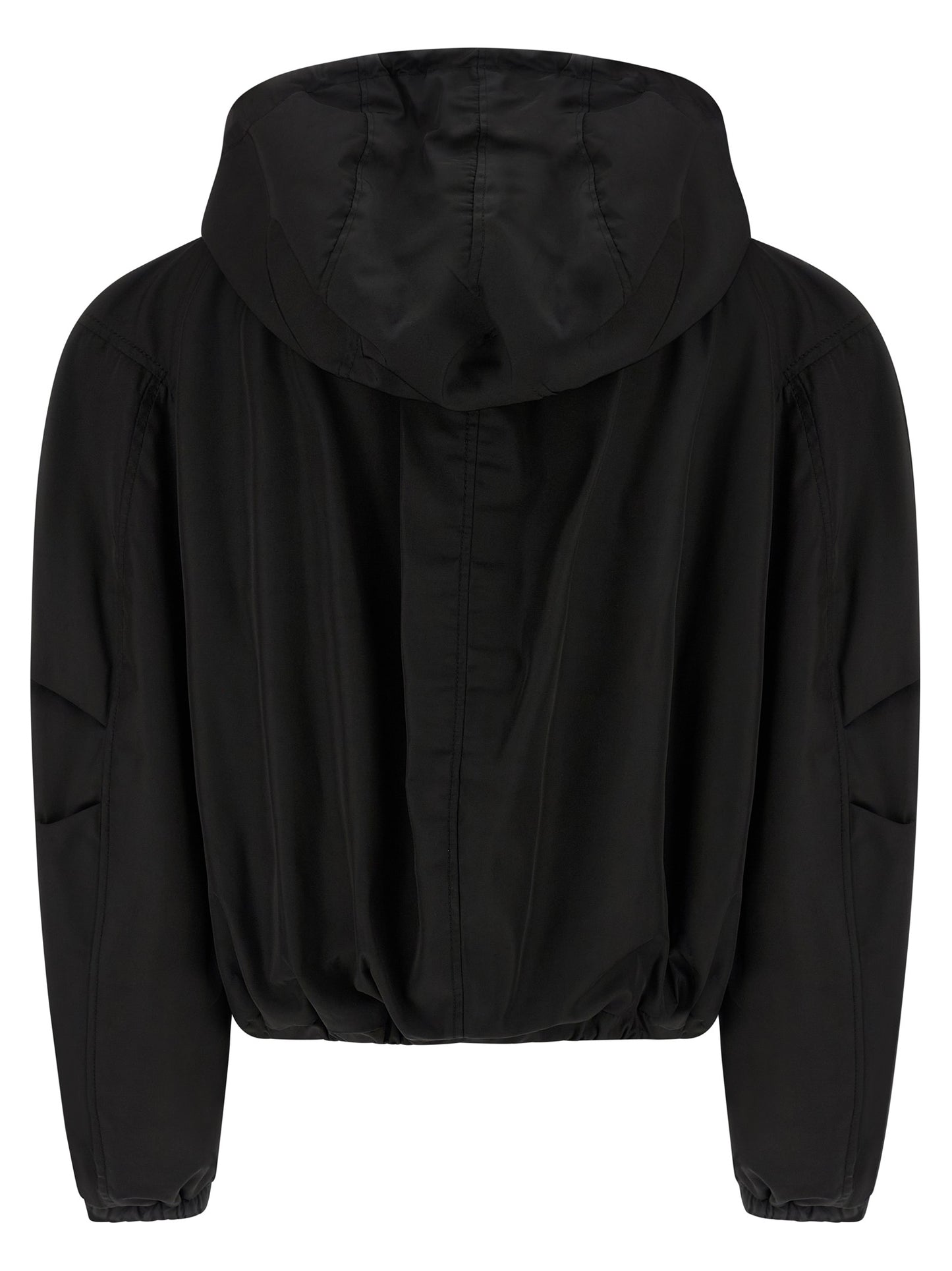 The Attico Women Maxi Hood Bomber Jacket THE ATTICO