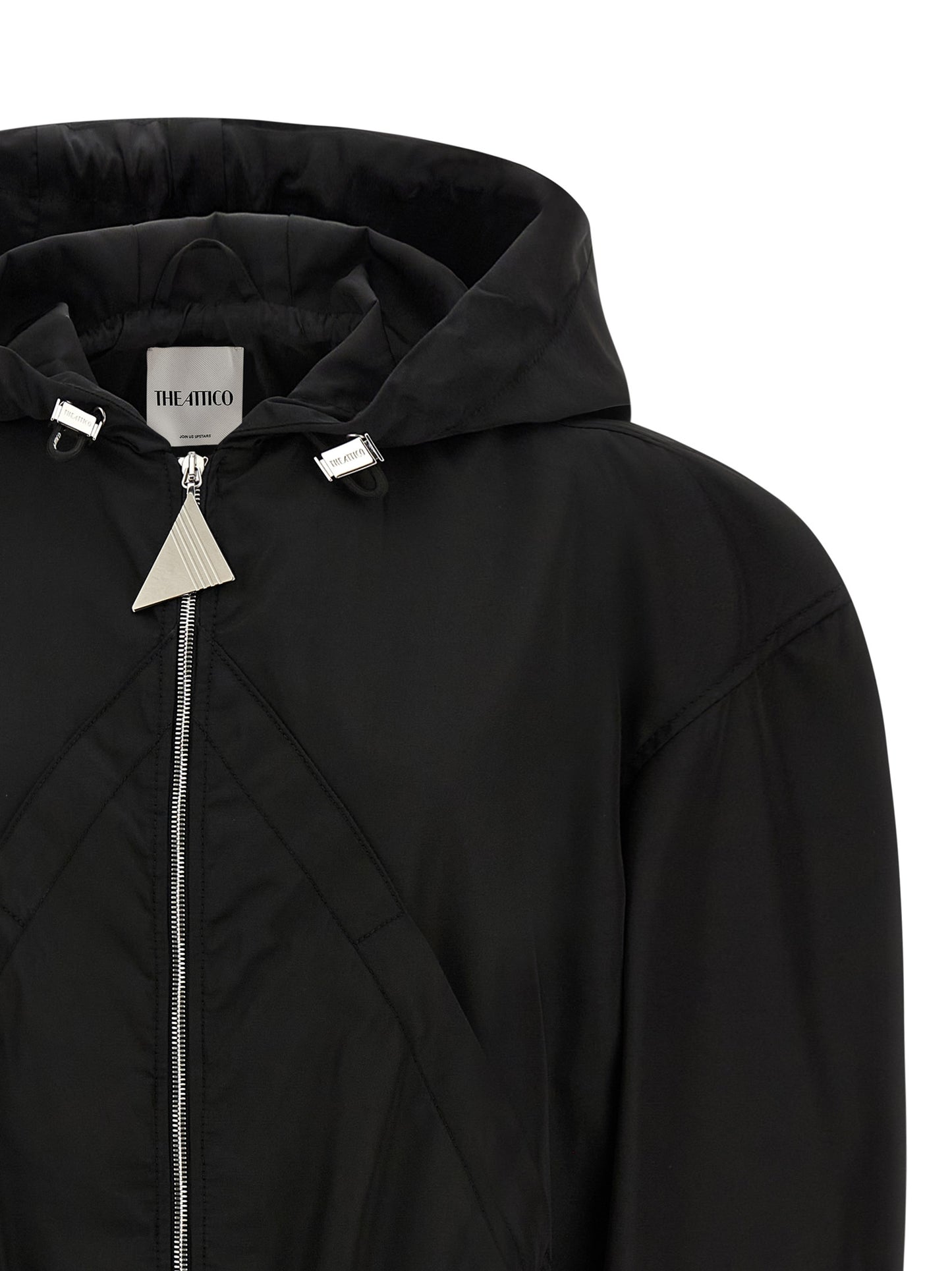 The Attico Women Maxi Hood Bomber Jacket THE ATTICO