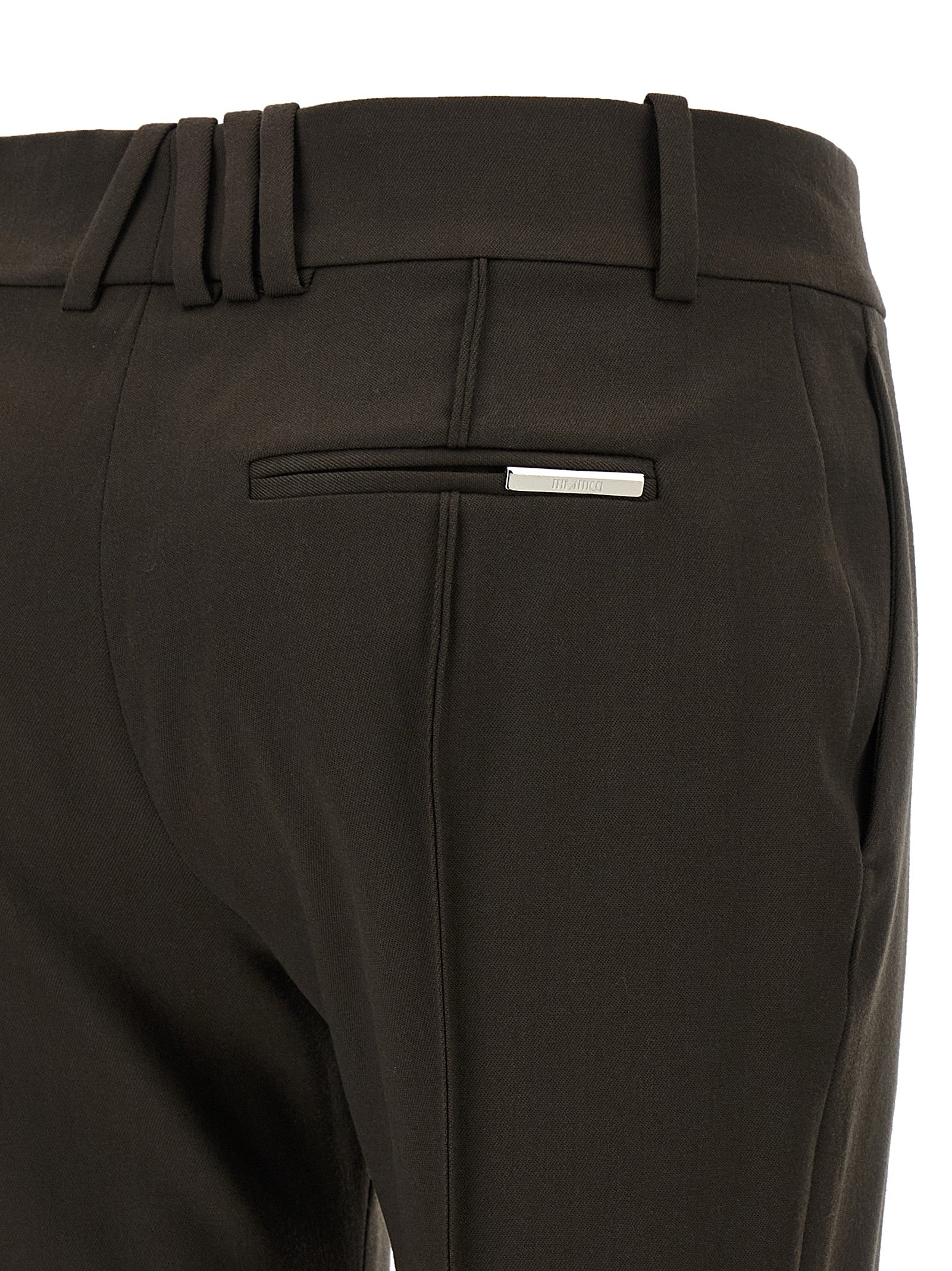 The Attico Women Flared Pants THE ATTICO