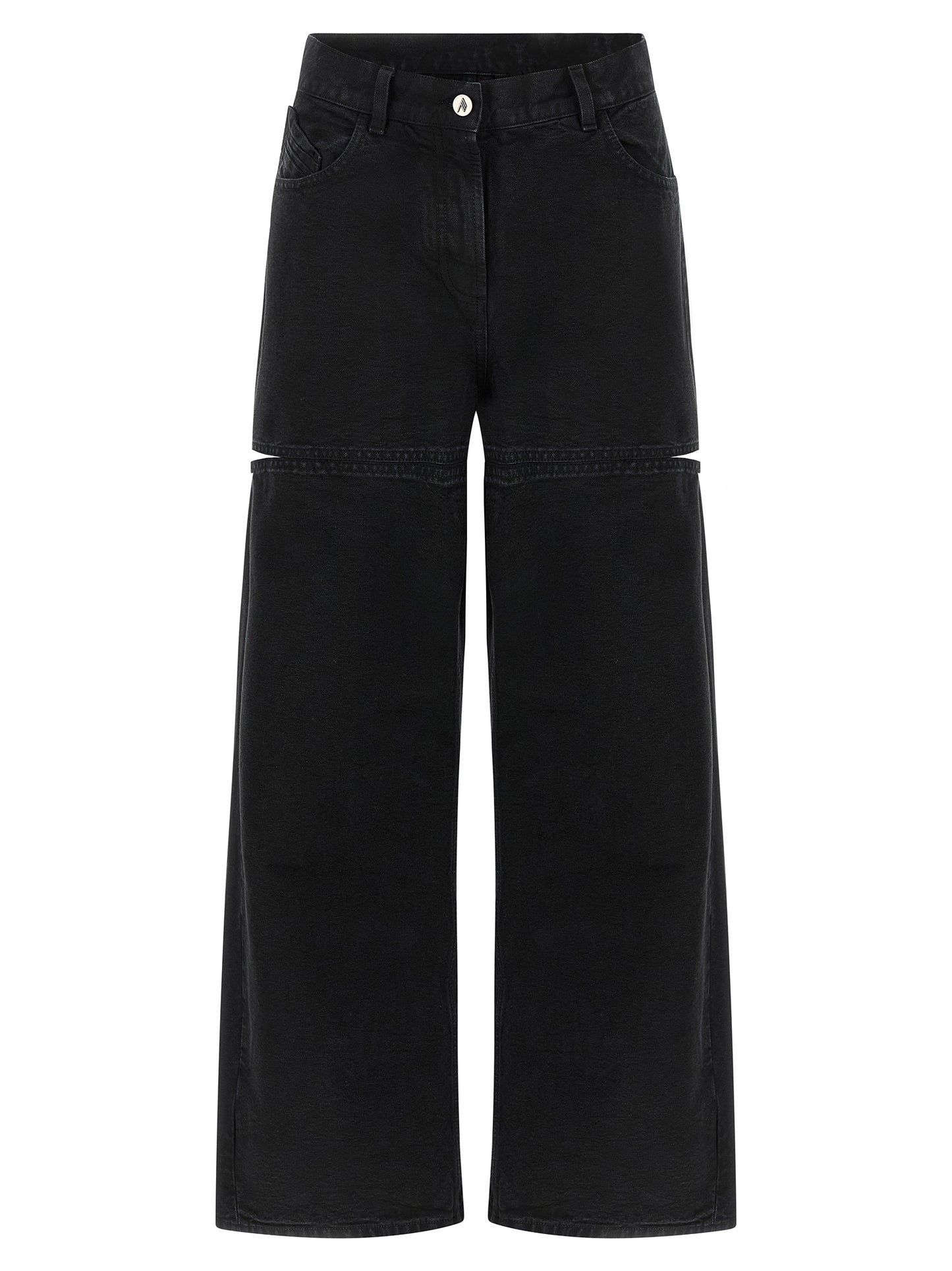 The Attico Women Cut-Out Jeans THE ATTICO