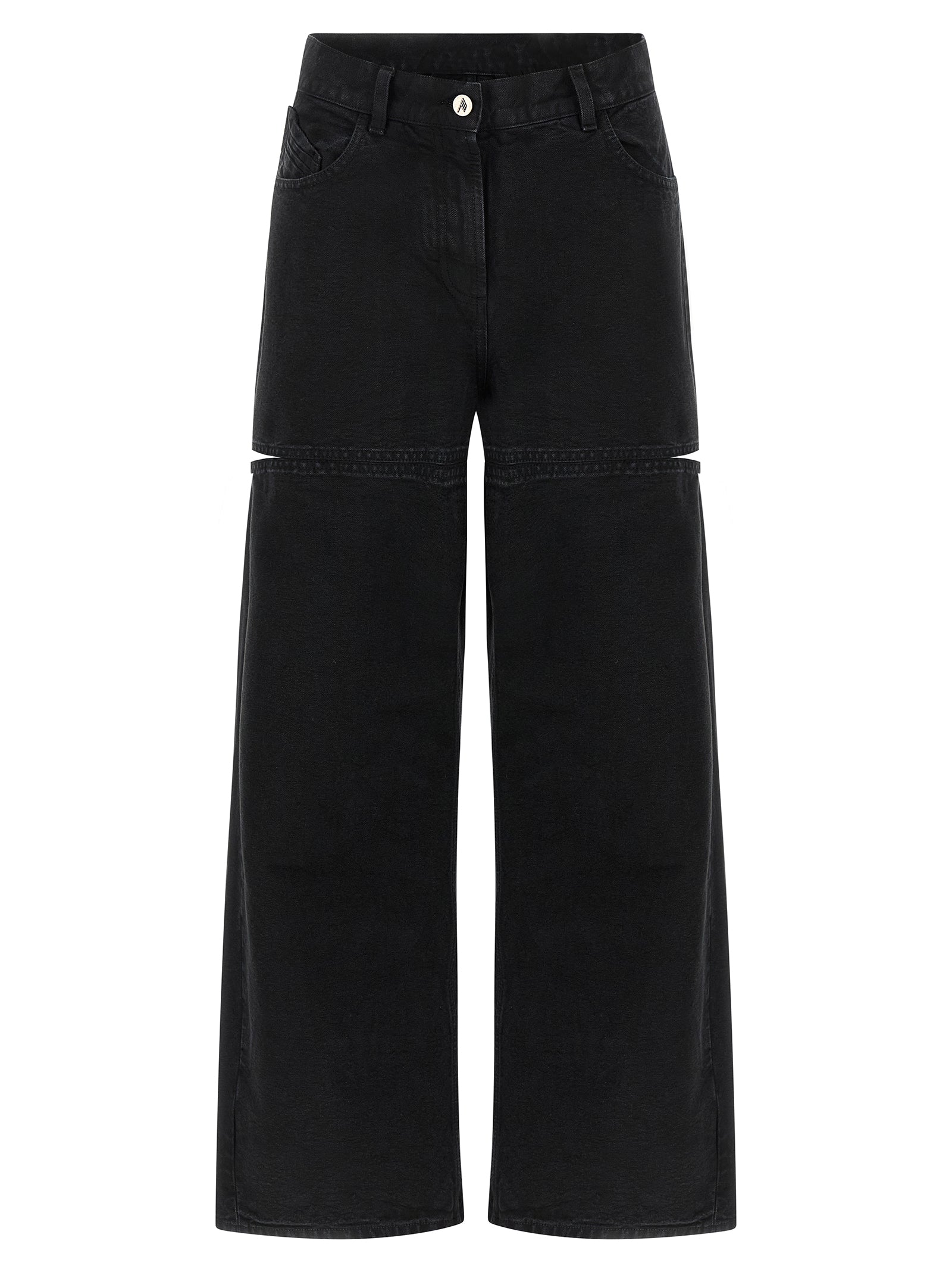 The Attico Women Cut-Out Jeans THE ATTICO