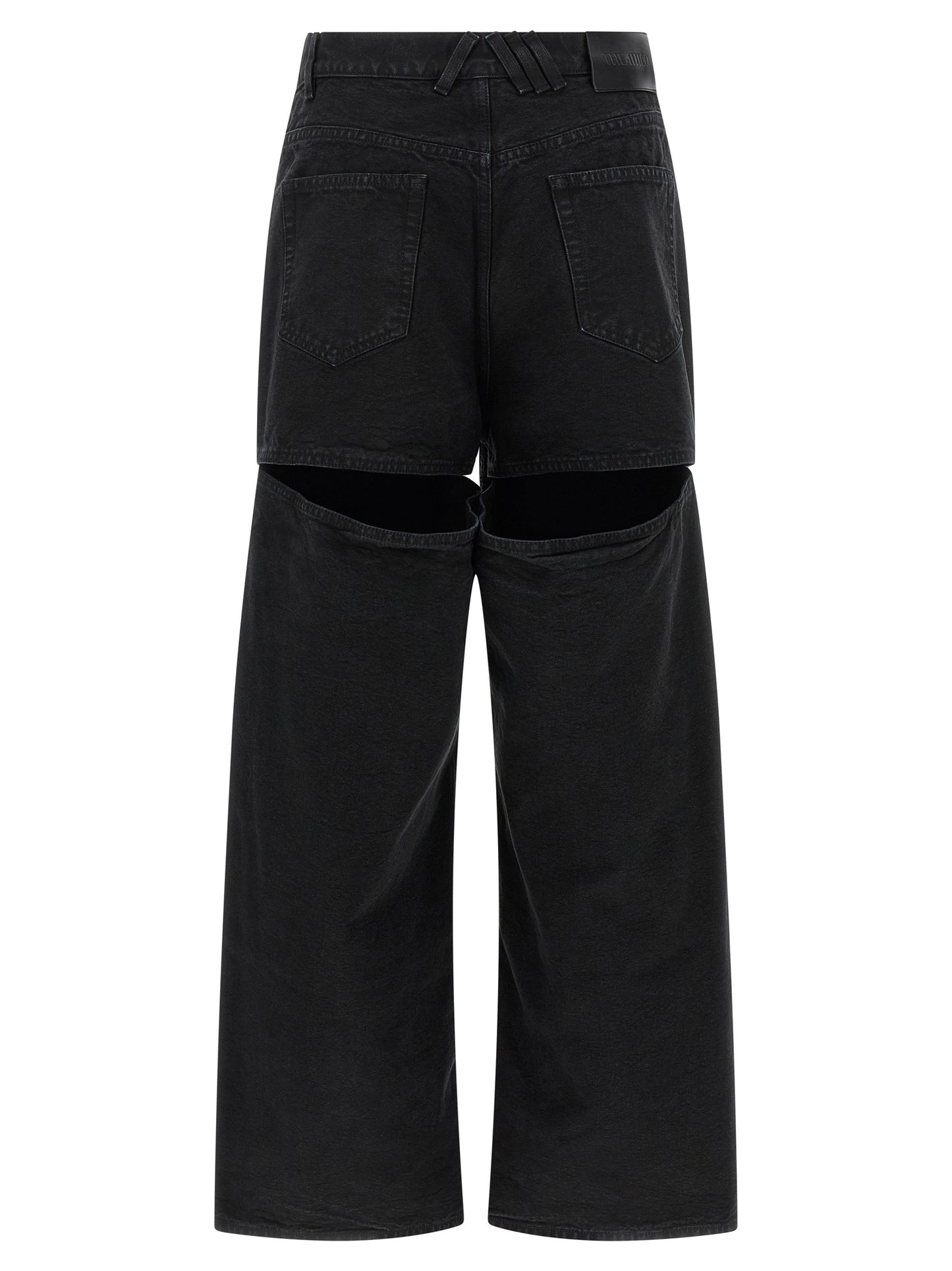 The Attico Women Cut-Out Jeans THE ATTICO