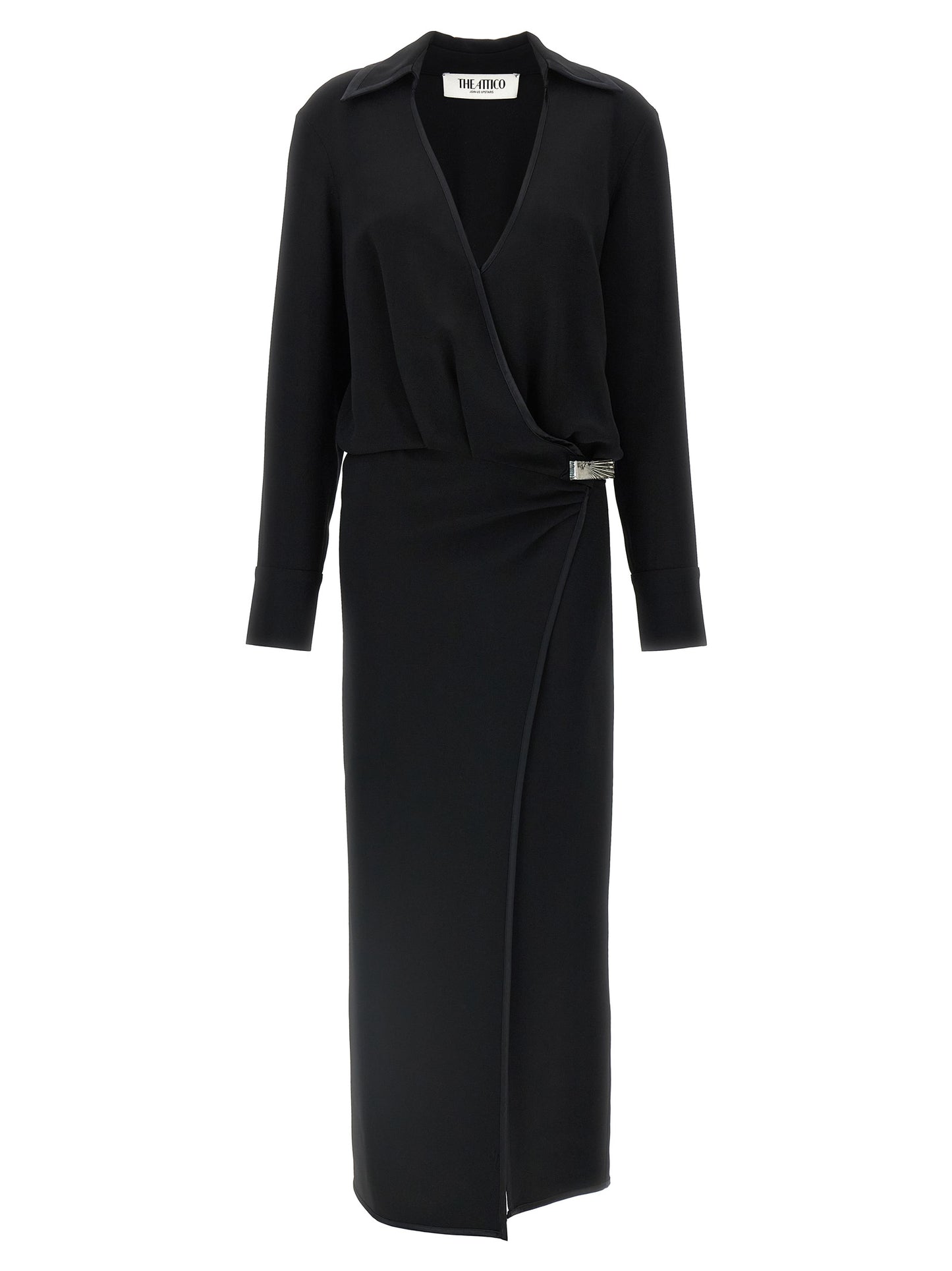 The Attico Women Wrap Dress THE ATTICO