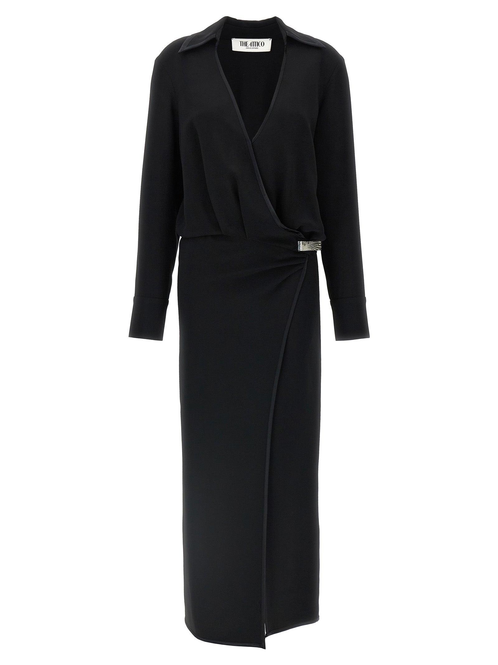 The Attico Women Wrap Dress THE ATTICO