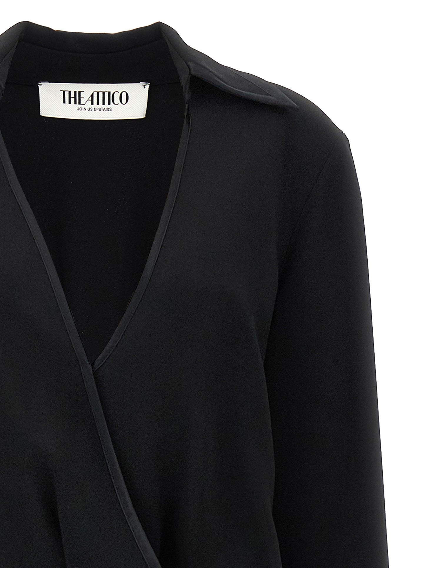 The Attico Women Wrap Dress THE ATTICO