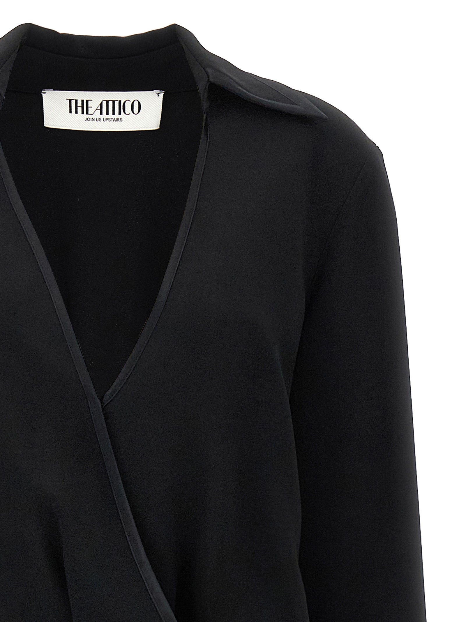 The Attico Women Wrap Dress THE ATTICO