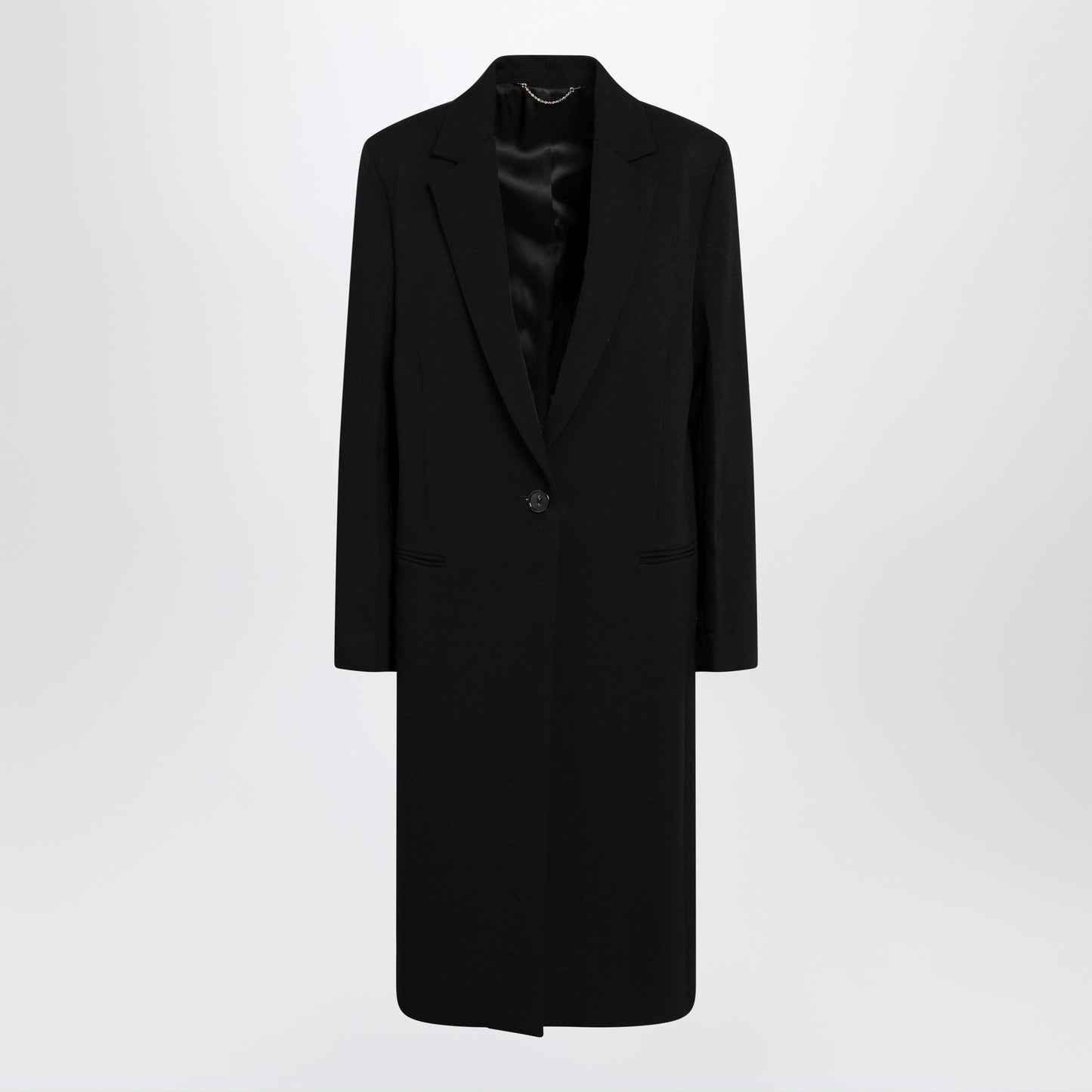 Toteme Garderob Oversized Wool Coat In Black Women TOTEME