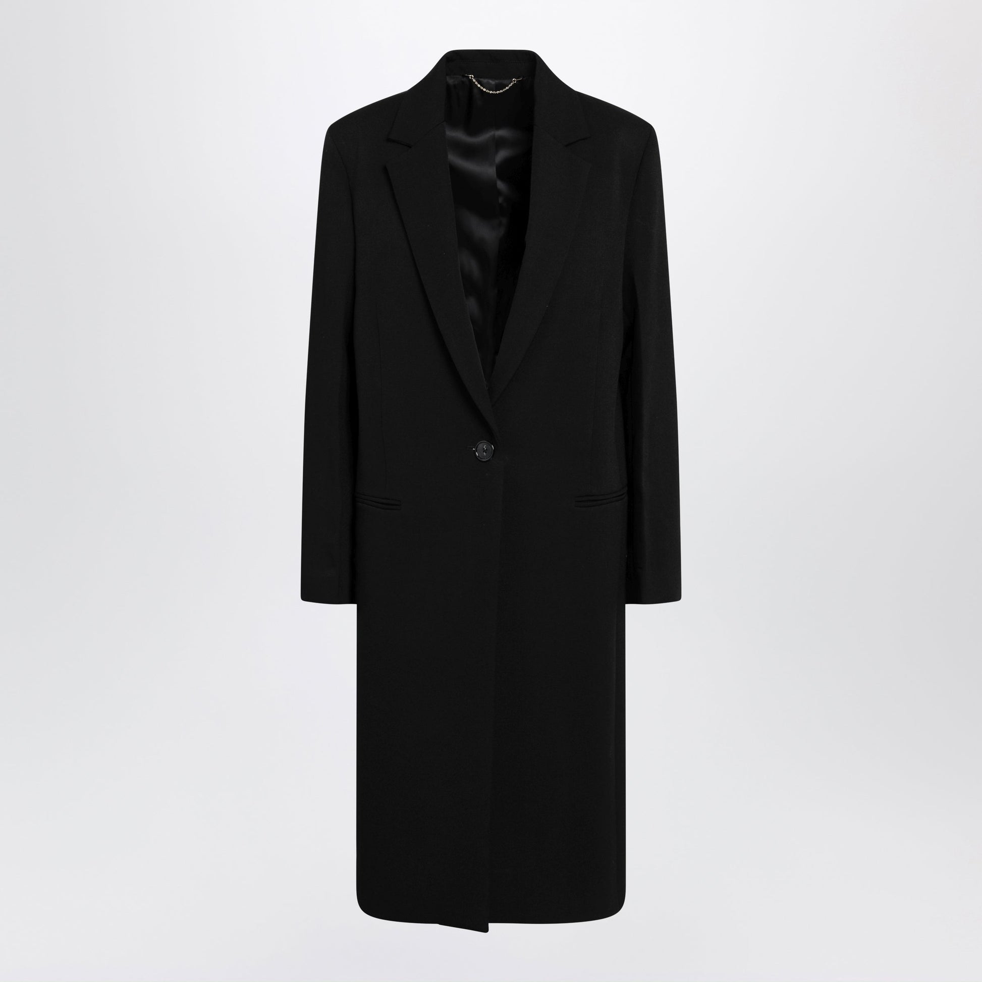 Toteme Garderob Oversized Wool Coat In Black Women TOTEME