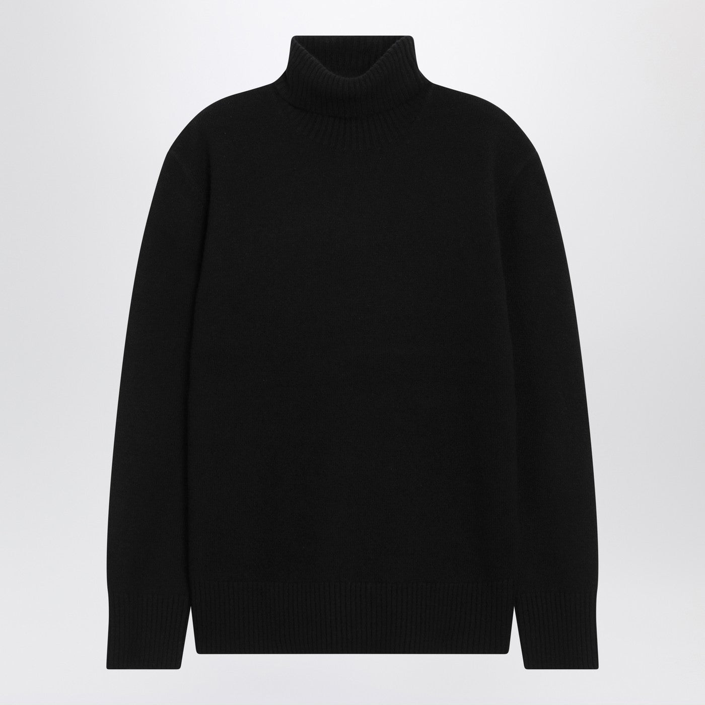 Toteme Black Cashmere Turtleneck Women TOTEME
