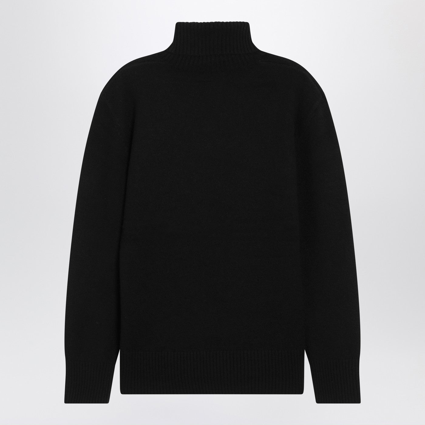 Toteme Black Cashmere Turtleneck Women TOTEME