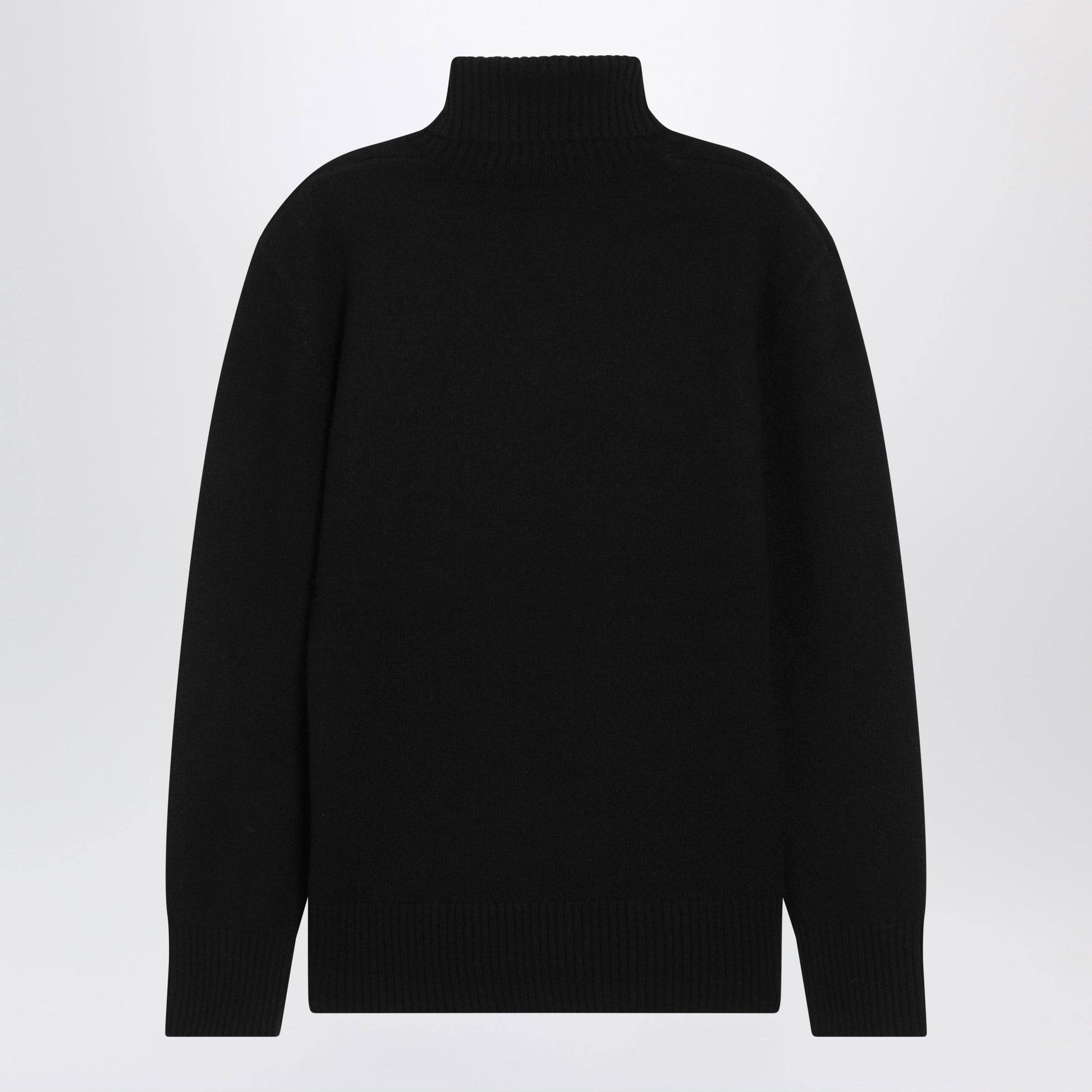 Toteme Black Cashmere Turtleneck Women TOTEME