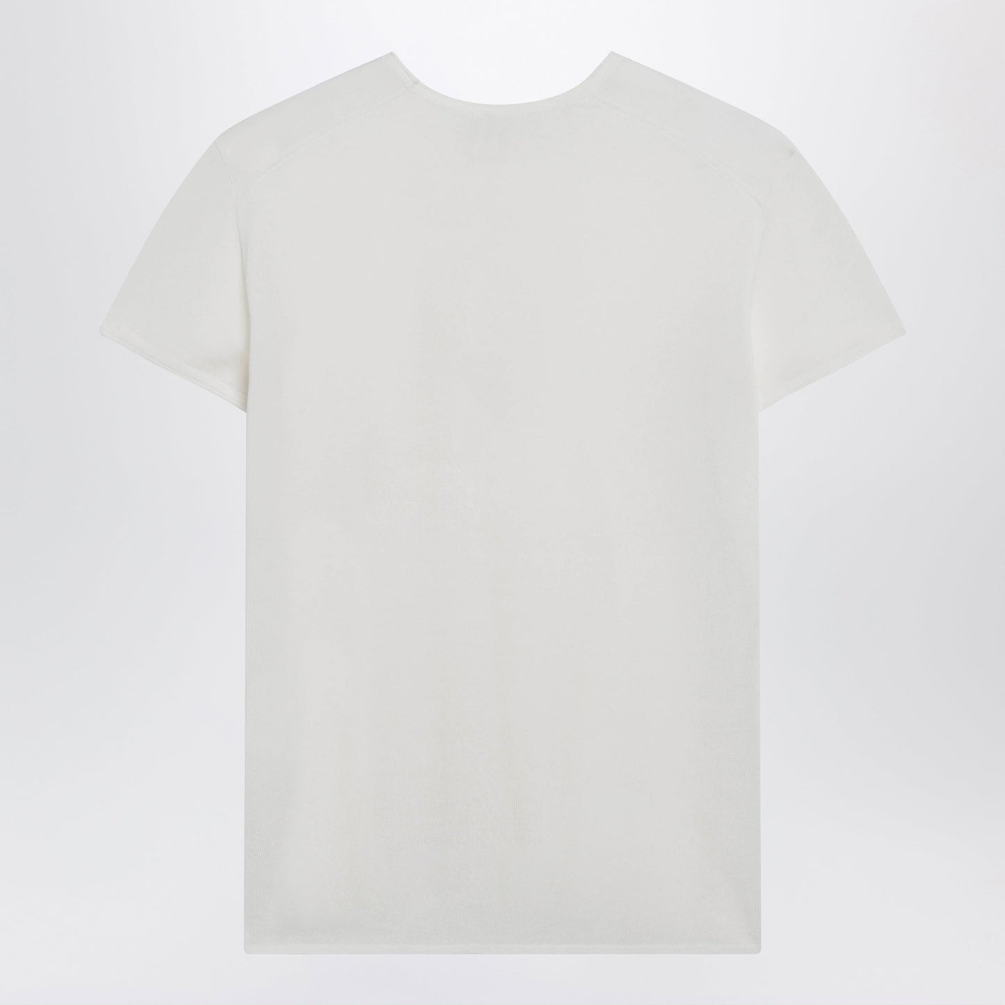 Toteme Ecru Silk Crãªpe T-Shirt Women TOTEME