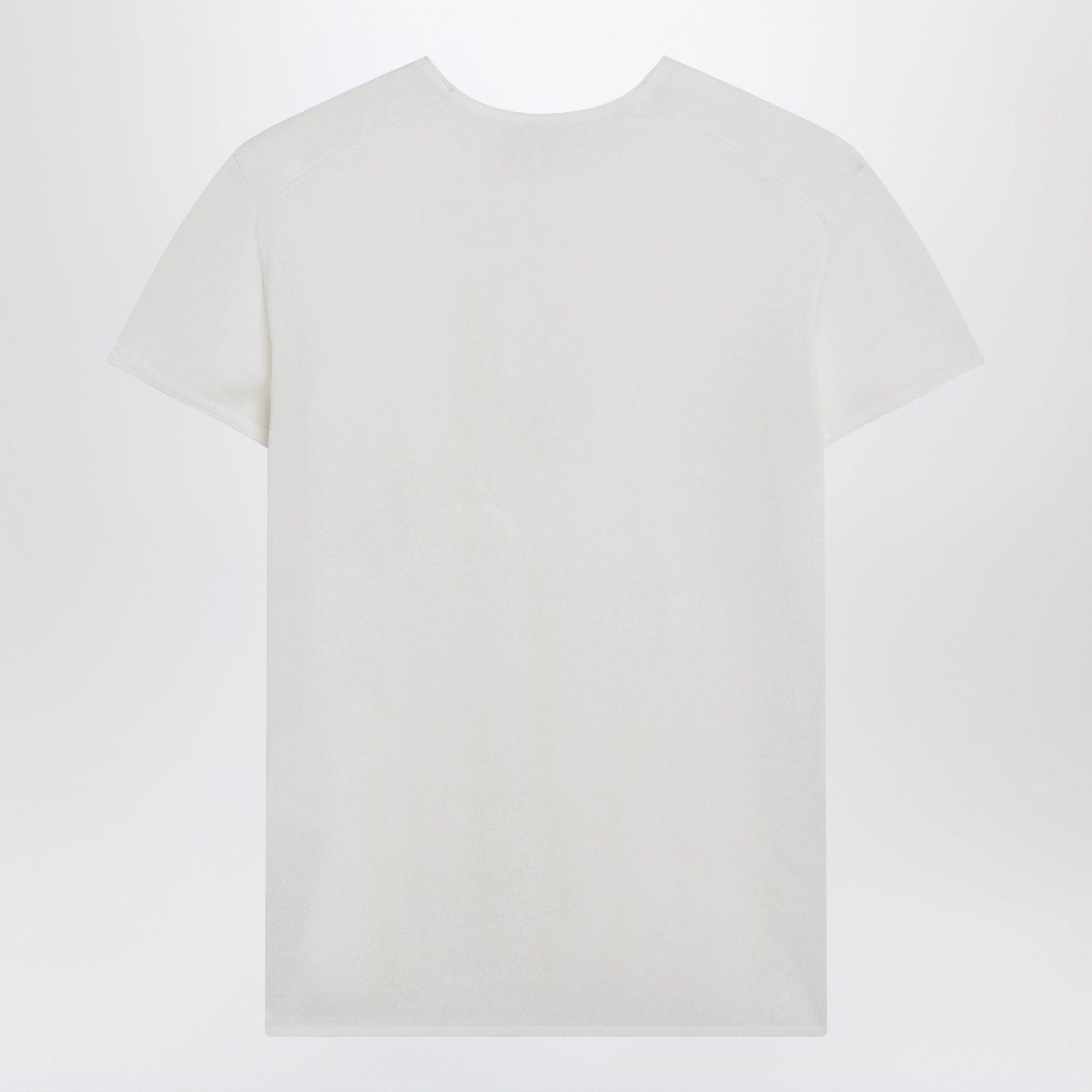 Toteme Ecru Silk Crãªpe T-Shirt Women TOTEME