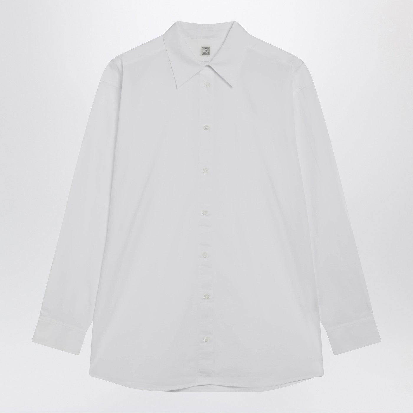 Toteme White Organic Cotton Shirt Women TOTEME