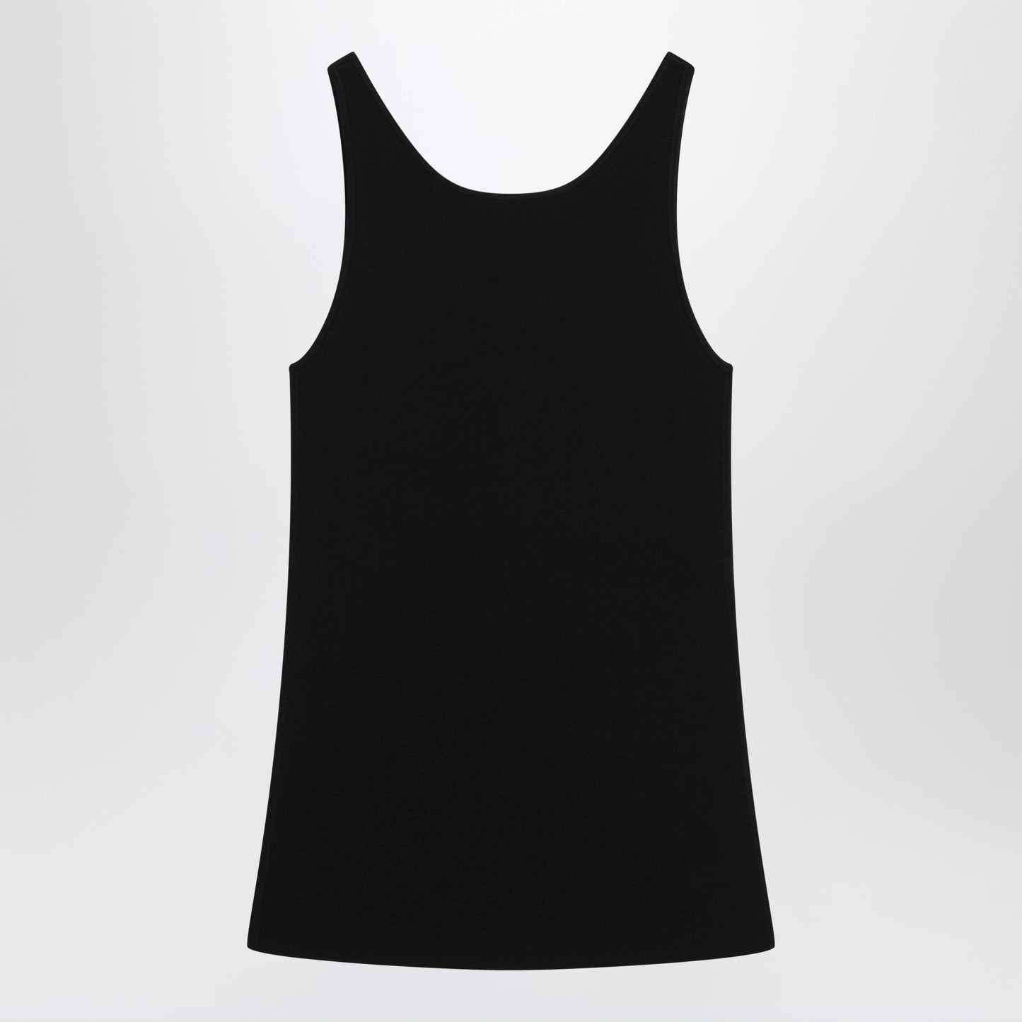 Toteme Black Fitted Compact Knit Tank Top Women TOTEME