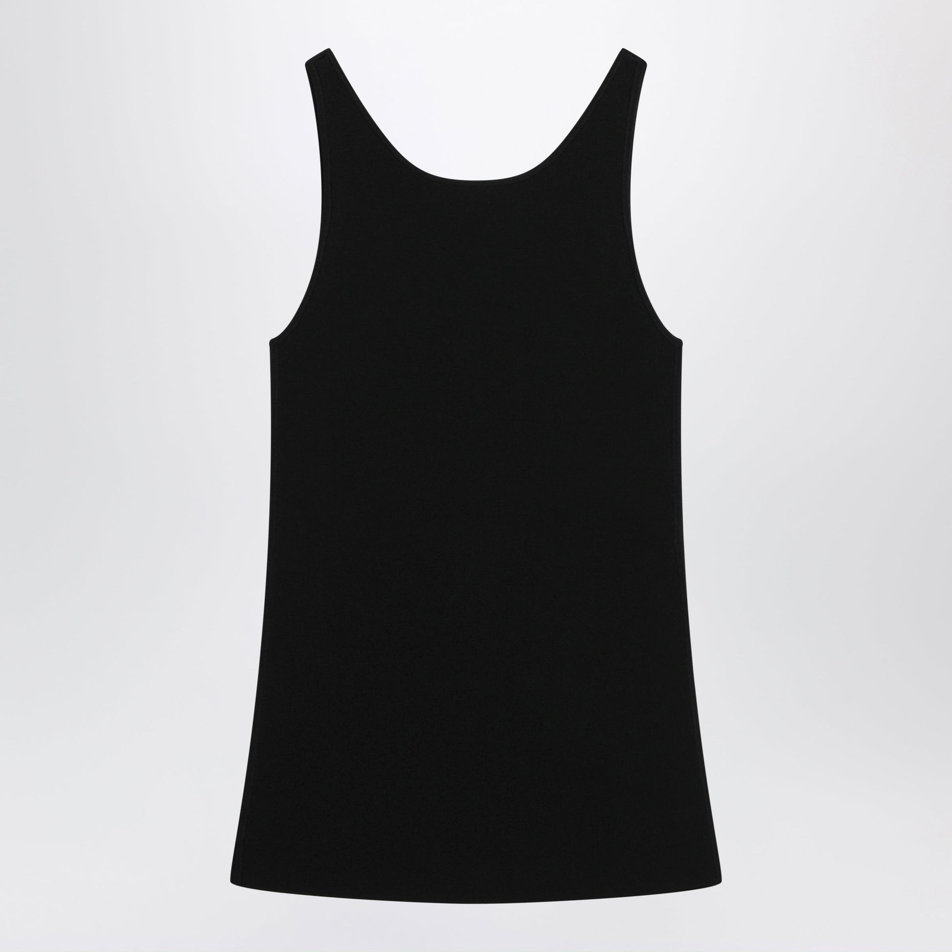 Toteme Black Fitted Compact Knit Tank Top Women TOTEME