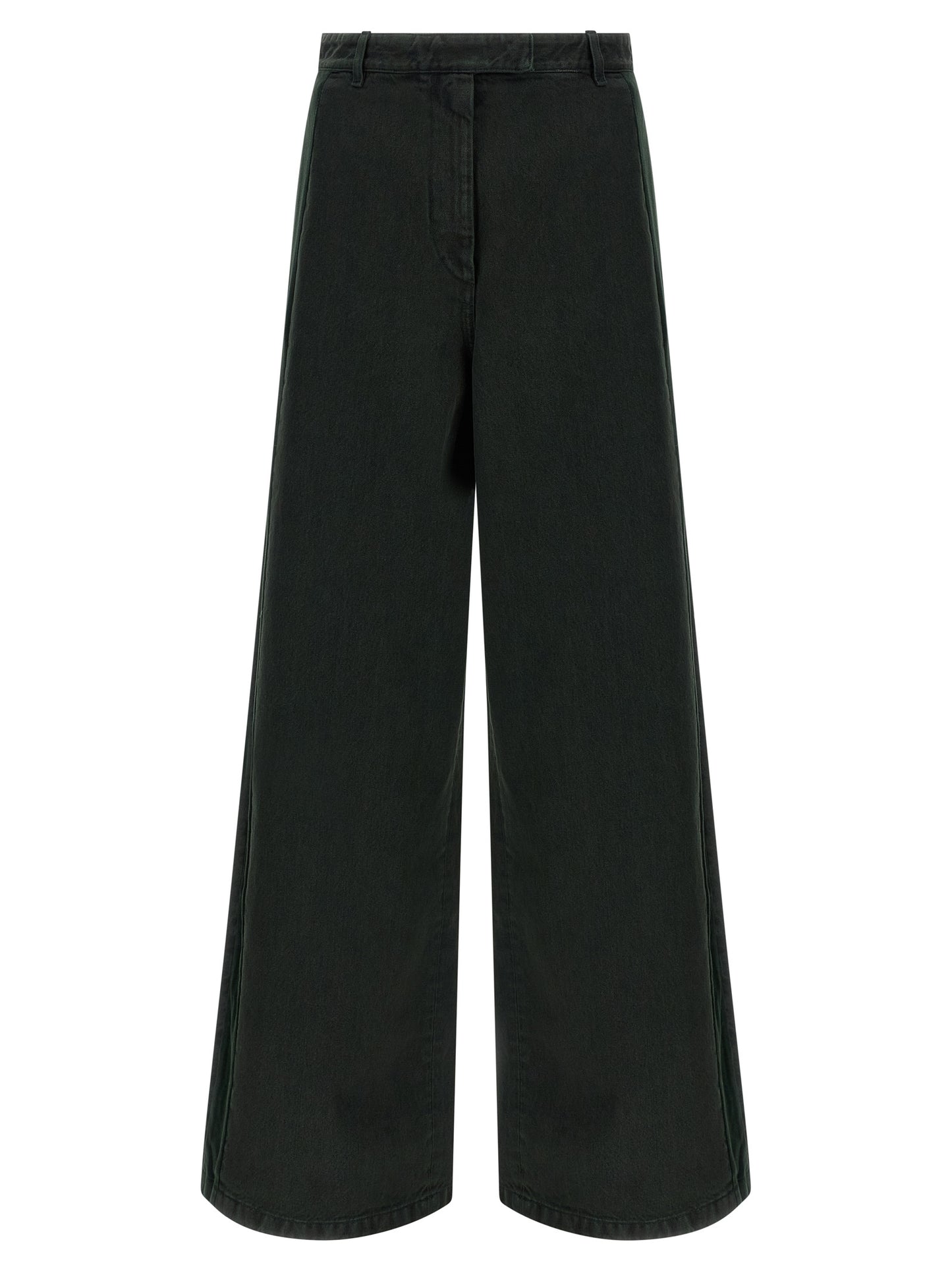 Dries Van Noten Women Velvet Insert Jeans DRIES VAN NOTEN