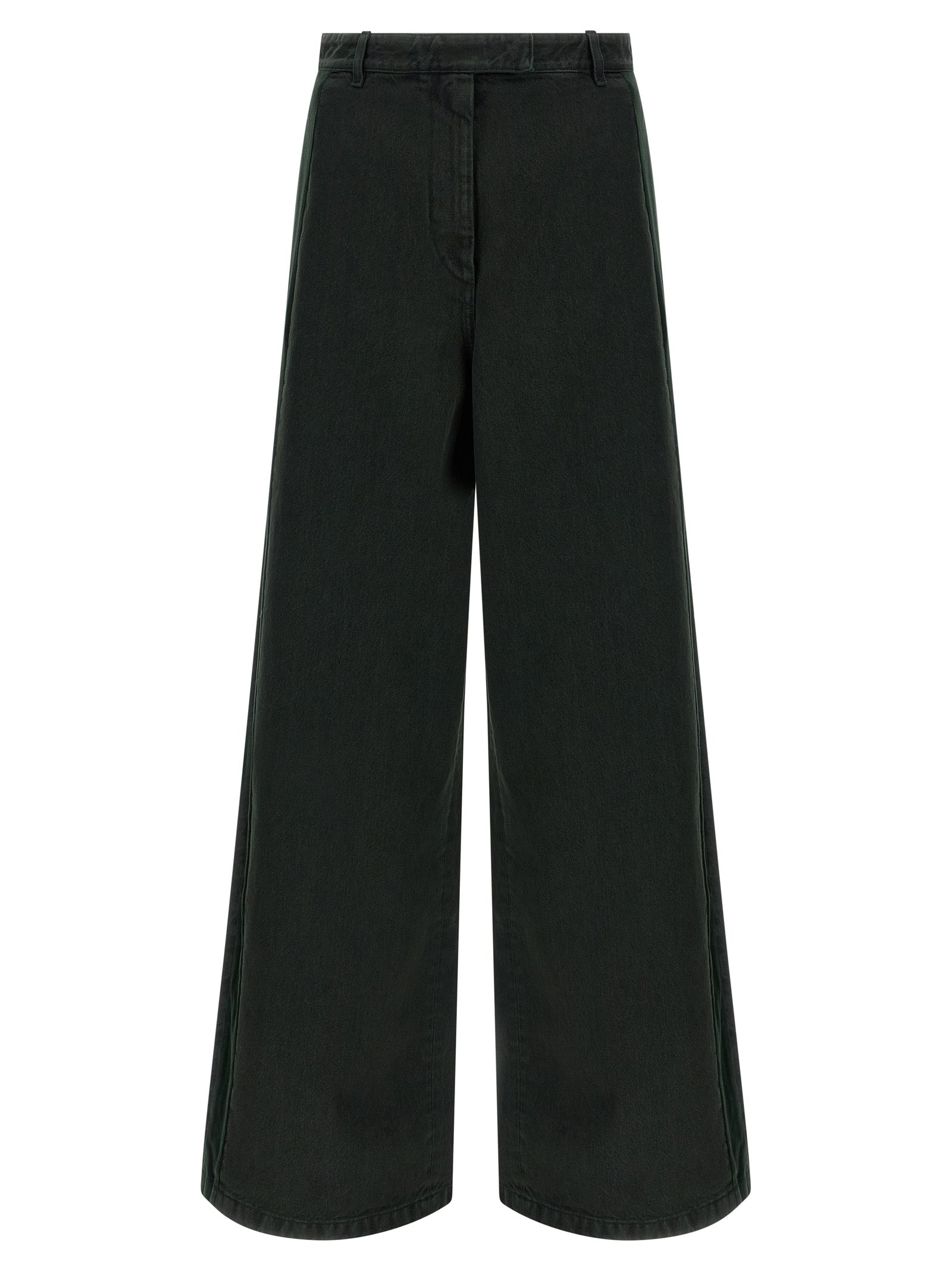 Dries Van Noten Women Velvet Insert Jeans DRIES VAN NOTEN