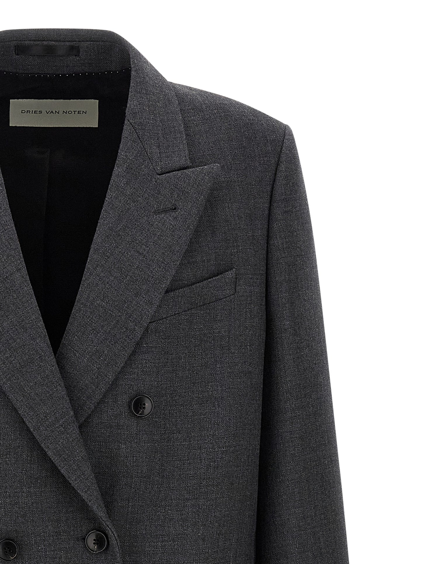 Dries Van Noten Men Double-Breasted Coat DRIES VAN NOTEN