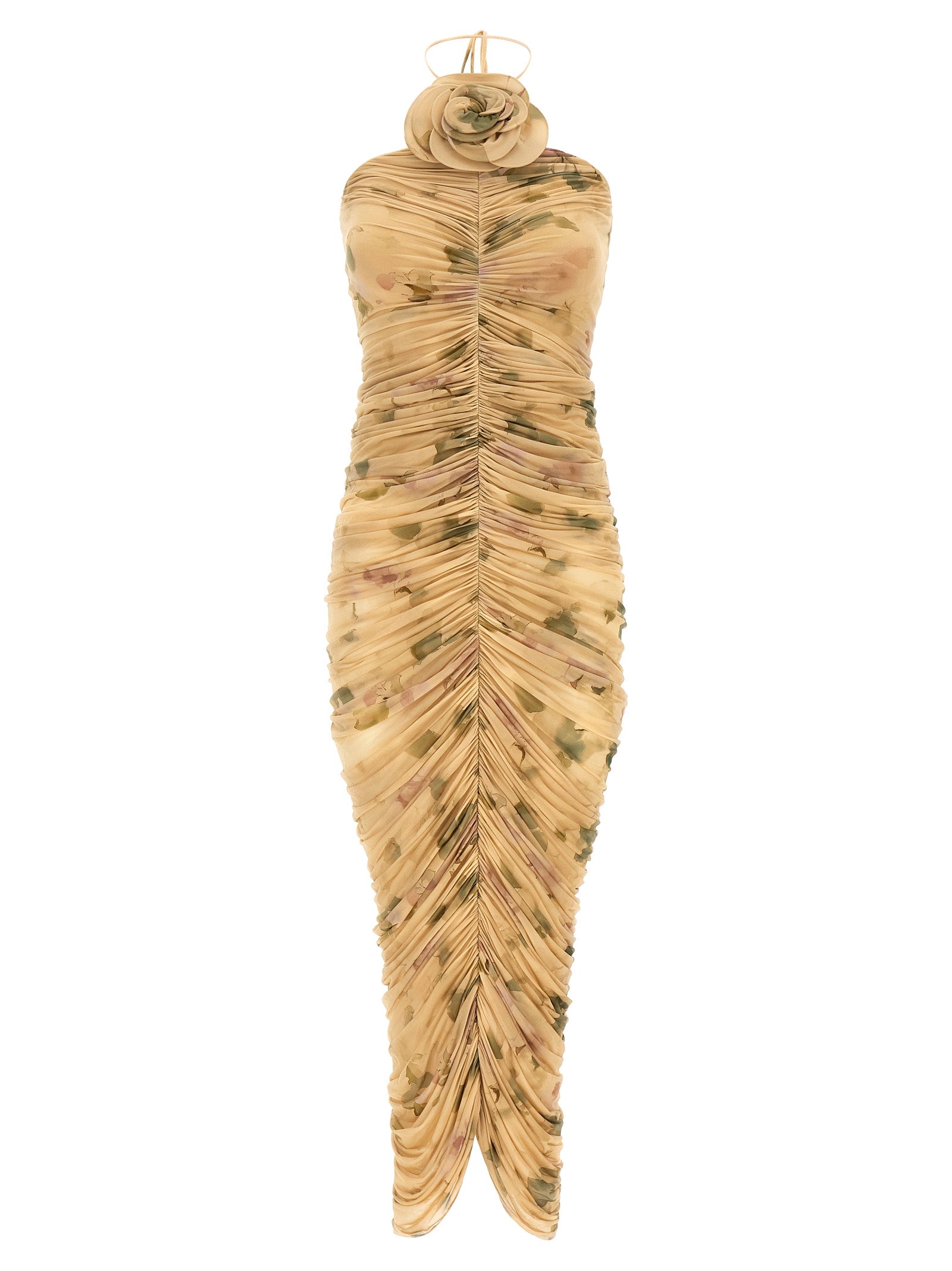 Magda Butrym Women 'Dress37' Dress With 3D Floral Detail MAGDA BUTRYM