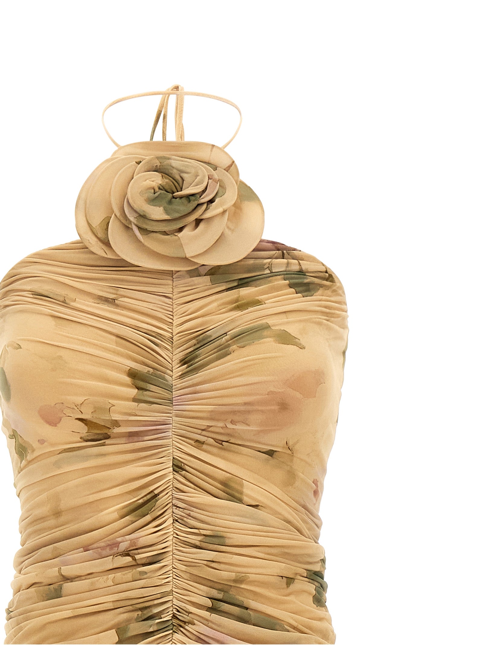 Magda Butrym Women 'Dress37' Dress With 3D Floral Detail MAGDA BUTRYM