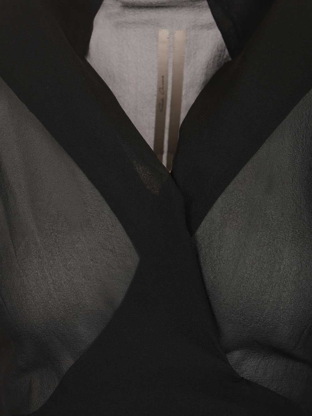 Rick Owens Women Laura Silk Wrap Top RICK OWENS
