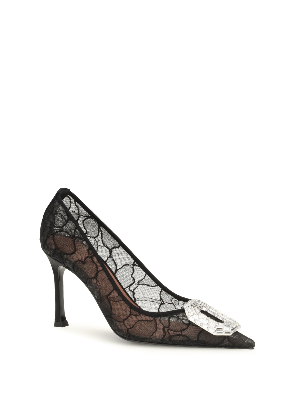 Amina Muaddi Women Camelia Lace Pumps AMINA MUADDI