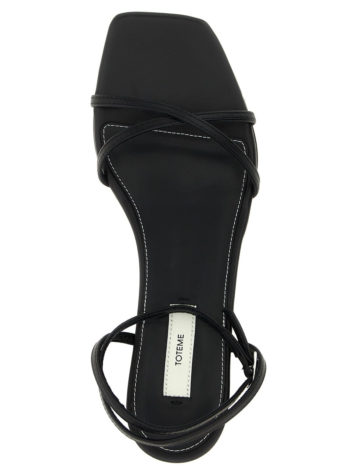 Toteme Women 'Letaher Crossover' Sandals TOTEME