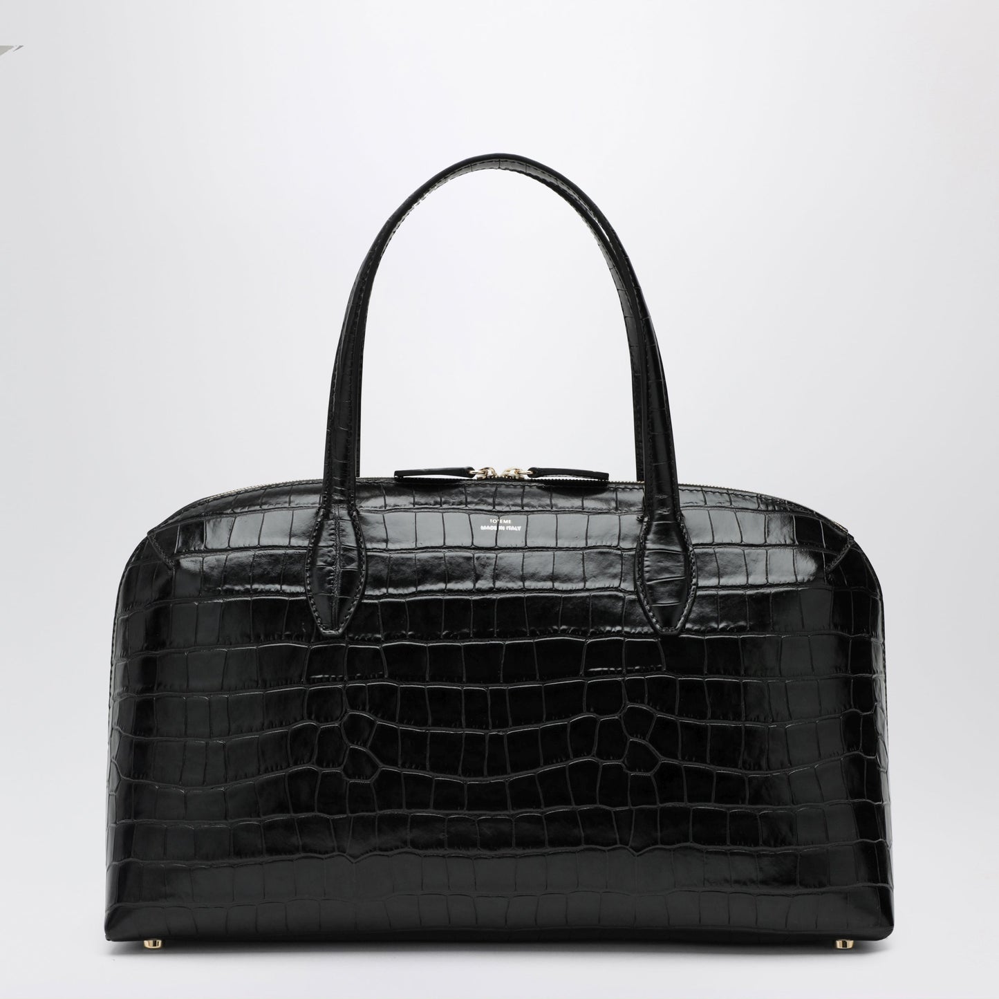 Toteme Black Leather Shoulder Bag Women TOTEME