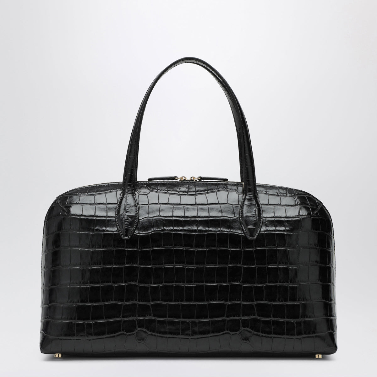Toteme Black Leather Shoulder Bag Women TOTEME