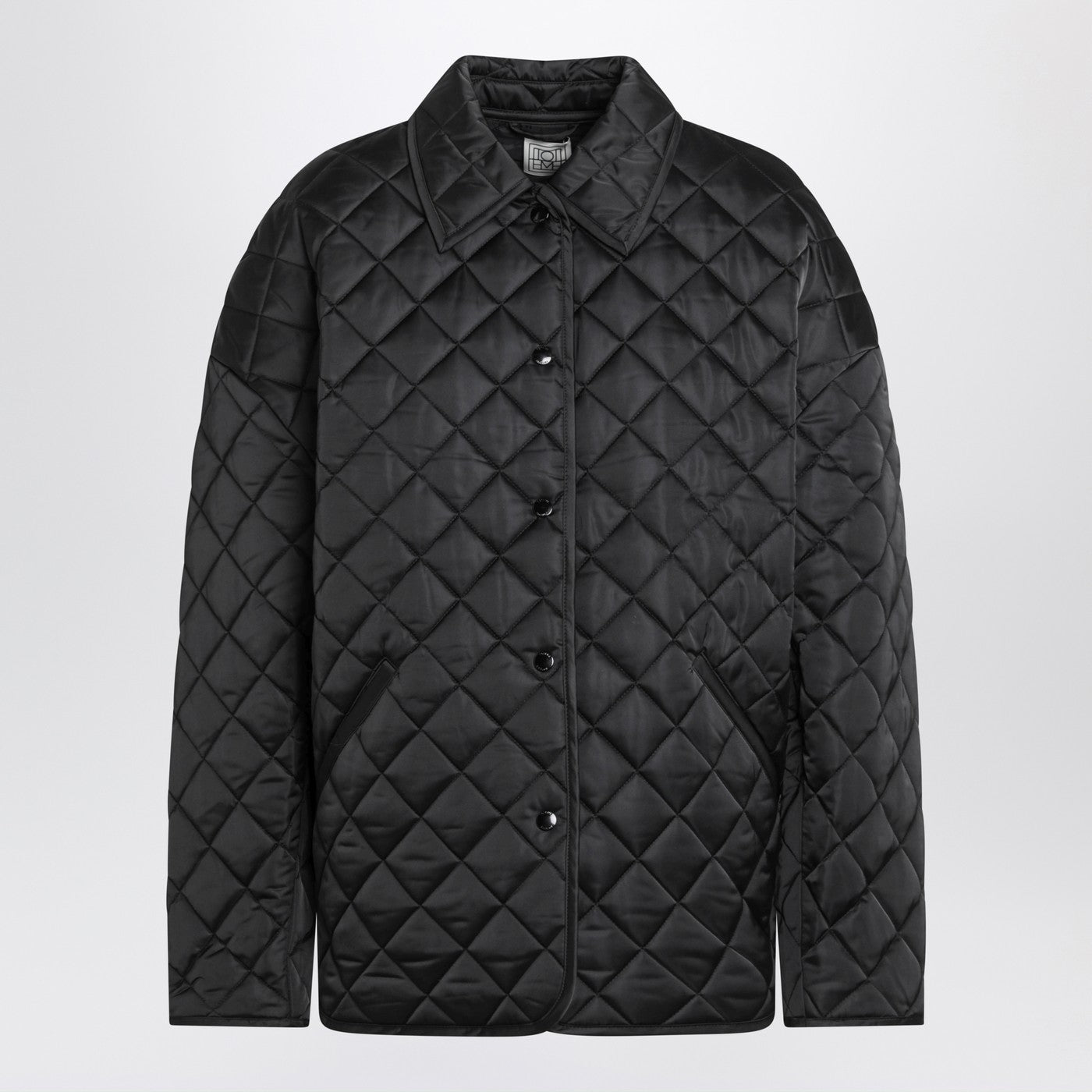 Toteme Black Quilted Jacket Women TOTEME