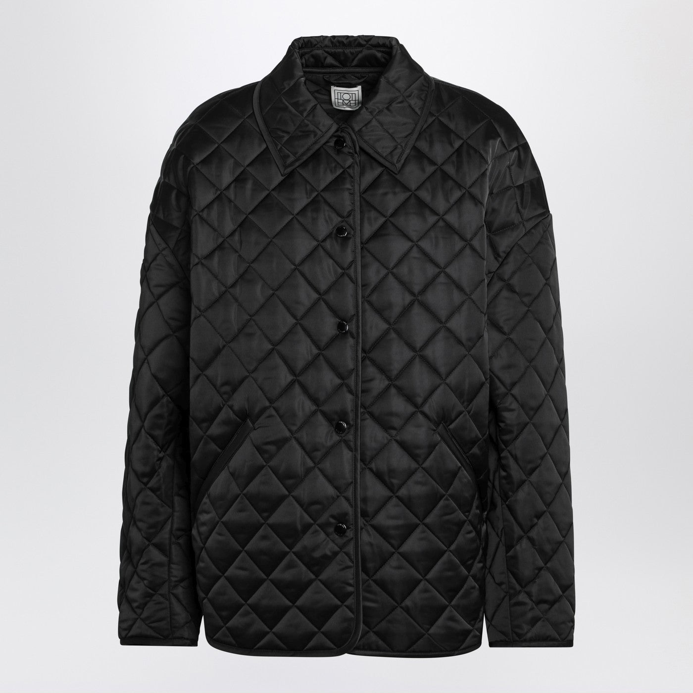 Toteme Black Quilted Jacket Women TOTEME