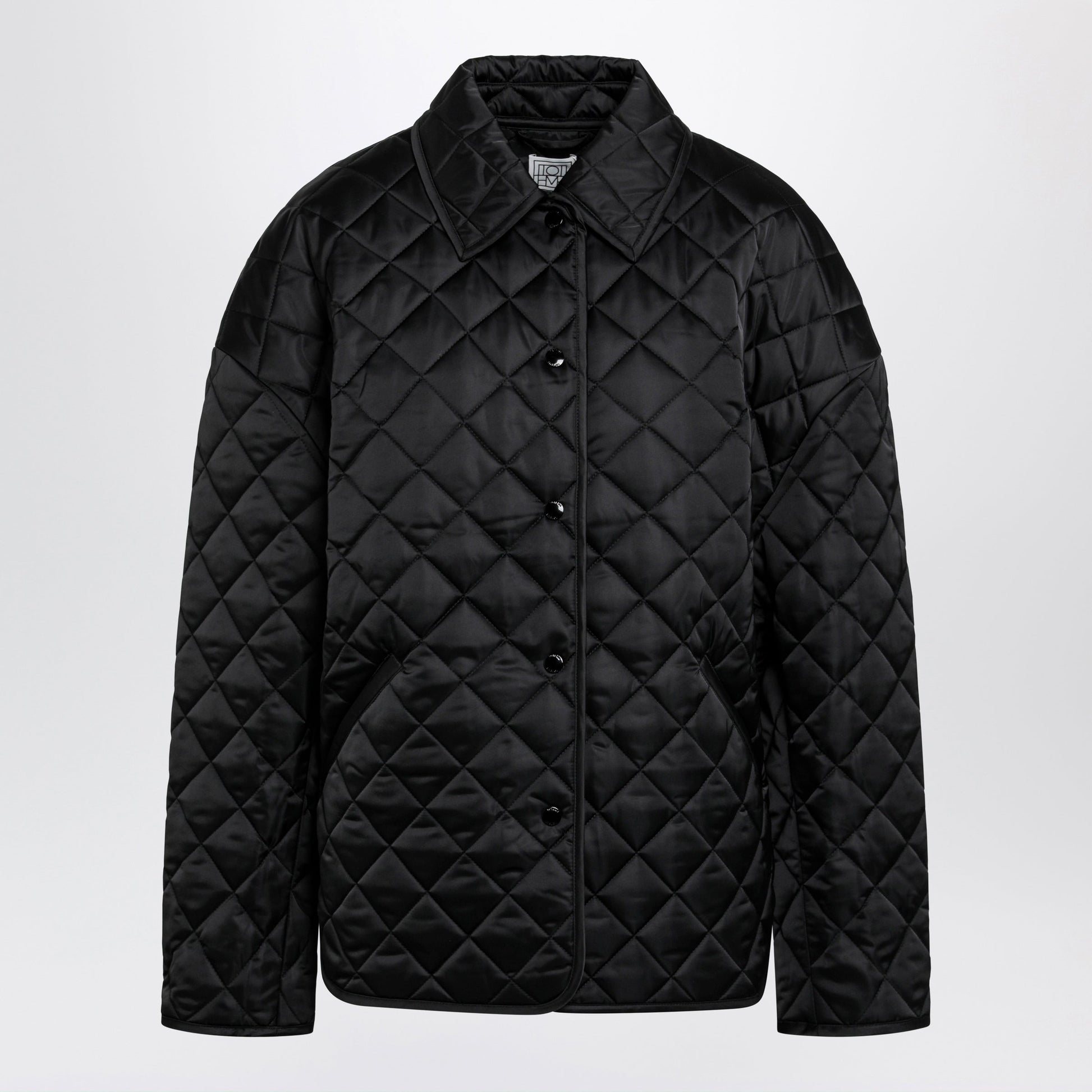 Toteme Black Quilted Jacket Women TOTEME