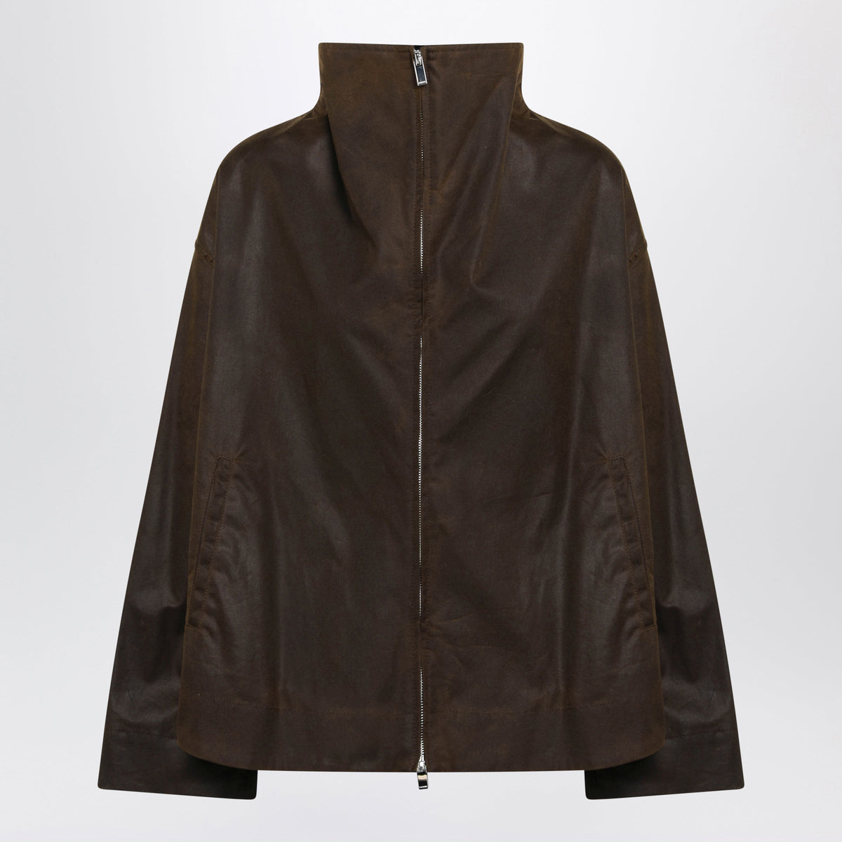 Toteme Brown Zip-Up Country Jacket Women TOTEME